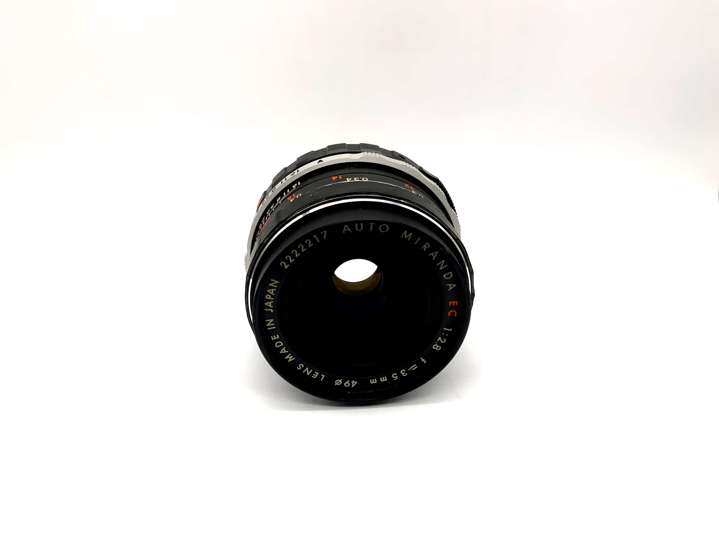 Miranda 35mm 1:2.8 Lens Auto EC Camera Camera Lens (Miranda Mount)