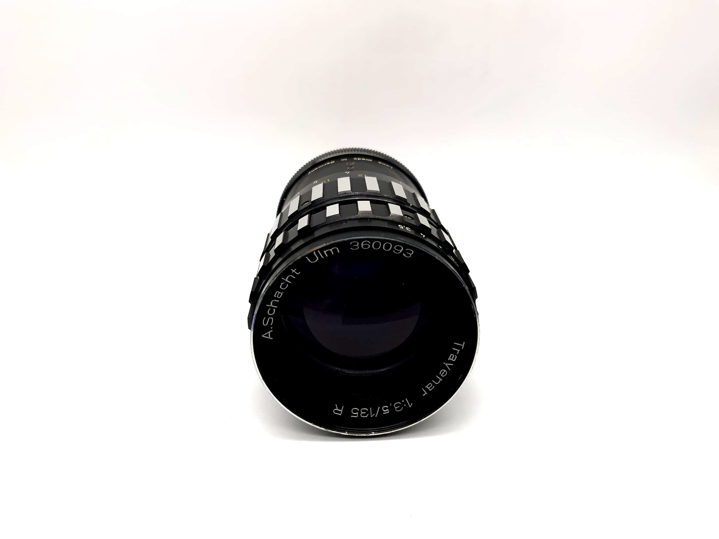 A.Schacht Ulm 135mm 1:3.5 lens for Leica Travenar R Zebra Camera Lens (M39)