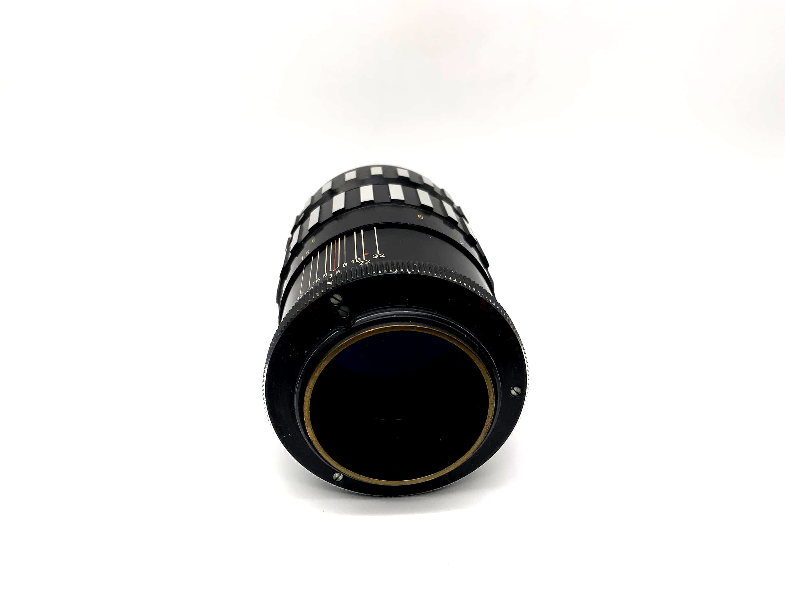 A.Schacht Ulm 135mm 1:3.5 lens for Leica Travenar R Zebra Camera Lens (M39)