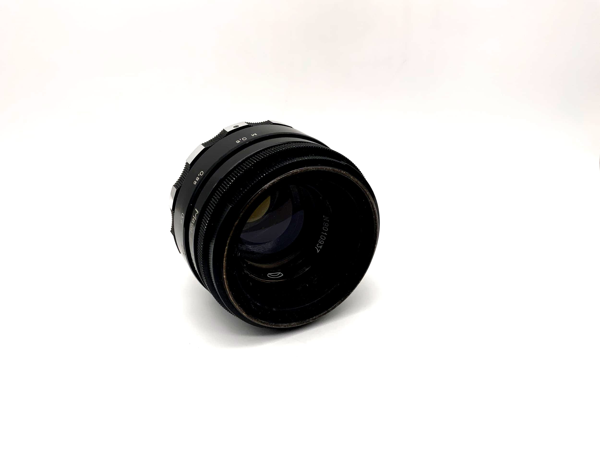 Zenit 58mm 1:2 lens Helios-44 aka Biotar Zebra Bokeh Lens (M42)