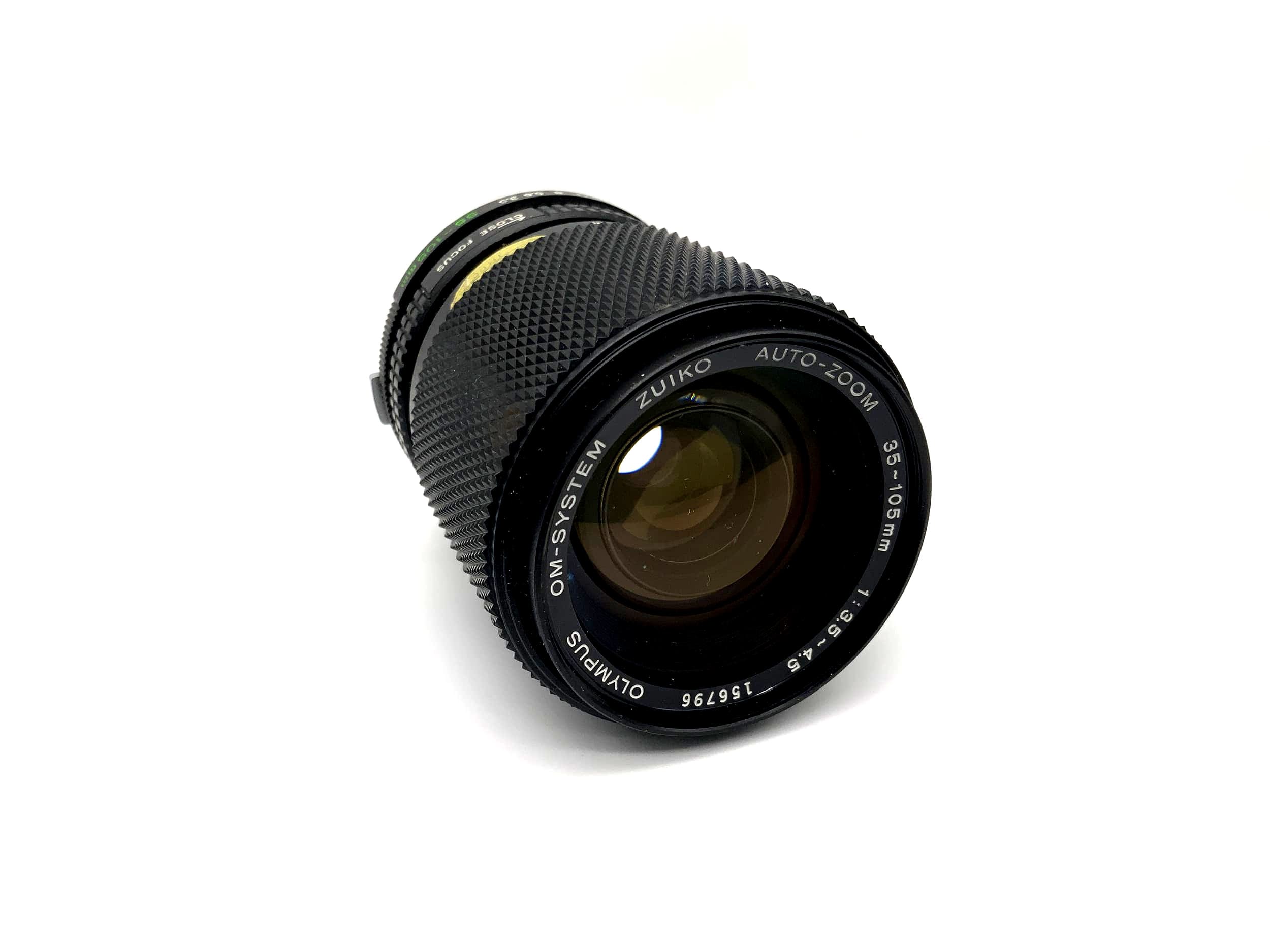 Olympus 35-105mm 1:3.5-4.5 lens OM system Zuiko Auto Zoom Lens (Olympus OM)