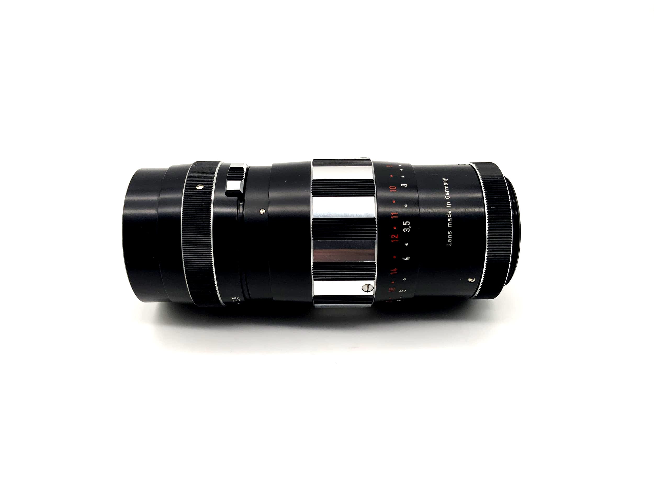 Schneider Kreuznach 200mm 1:5.5 Tele-Xenar Zebra Camera Lens (M42)