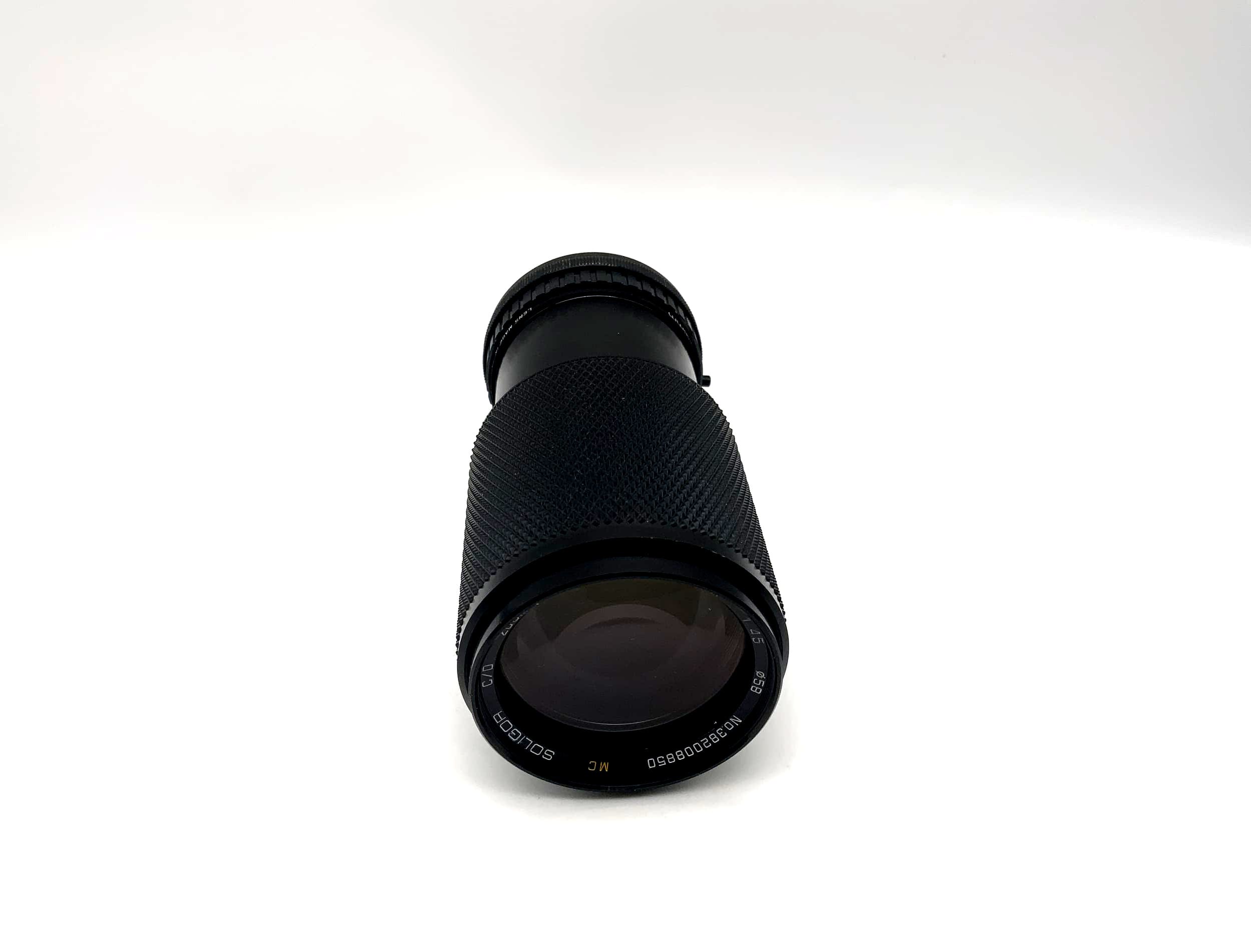 Soligor 70-210mm 1:4.5 Lens MC C/D Zoom+Macro Camera Lens (Canon FD)