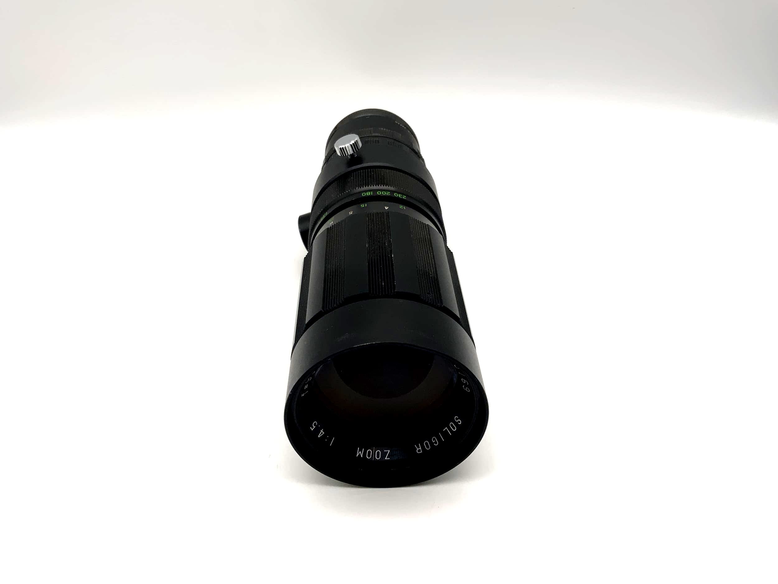 Soligor 90-230mm 1:4.5 Zoom Camera Lens (Exa)
