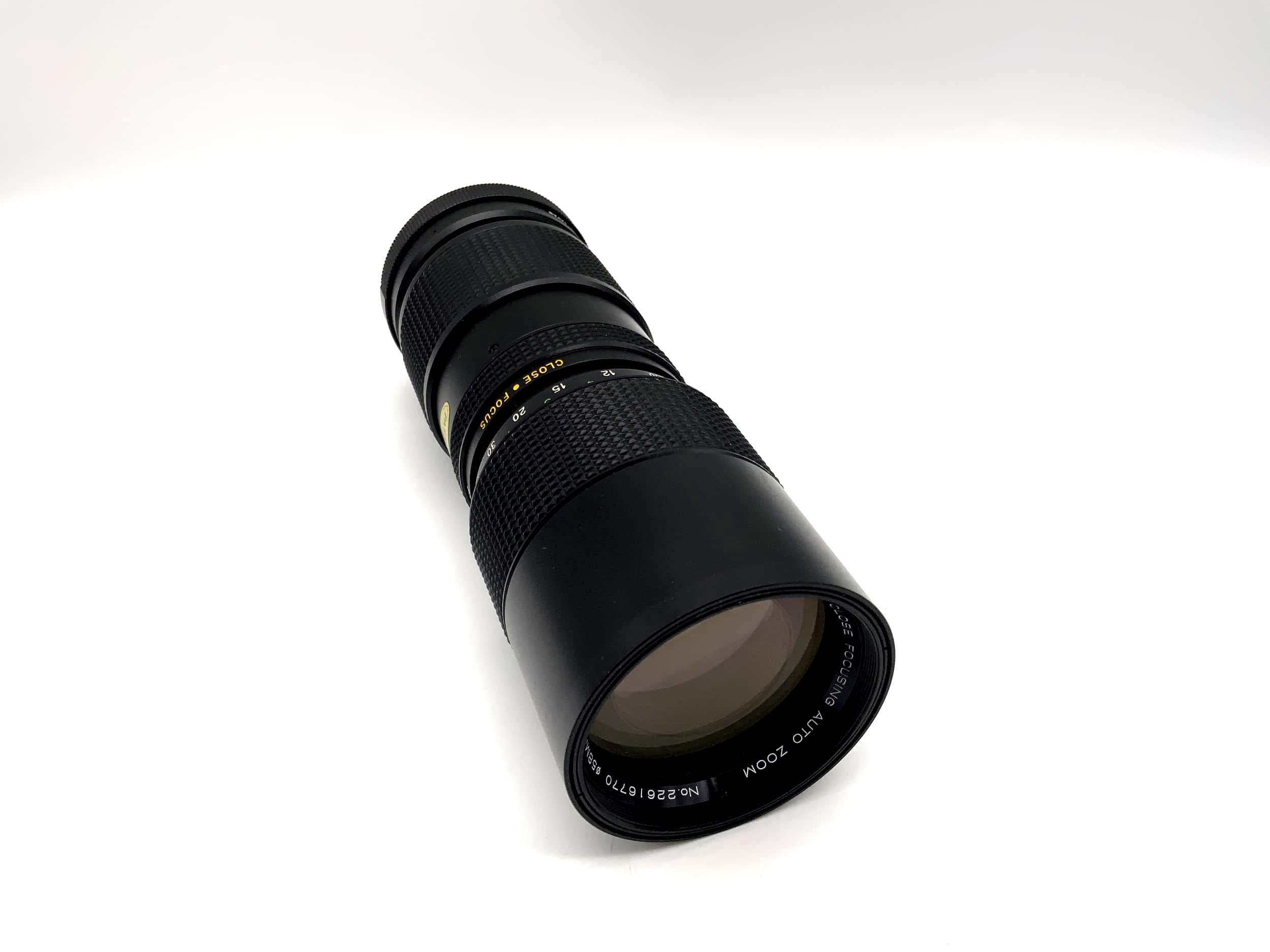 Vivitar 85-205mm 1:3.8 Lens Close Focusing Auto Zoom Lens (Minolta MD)