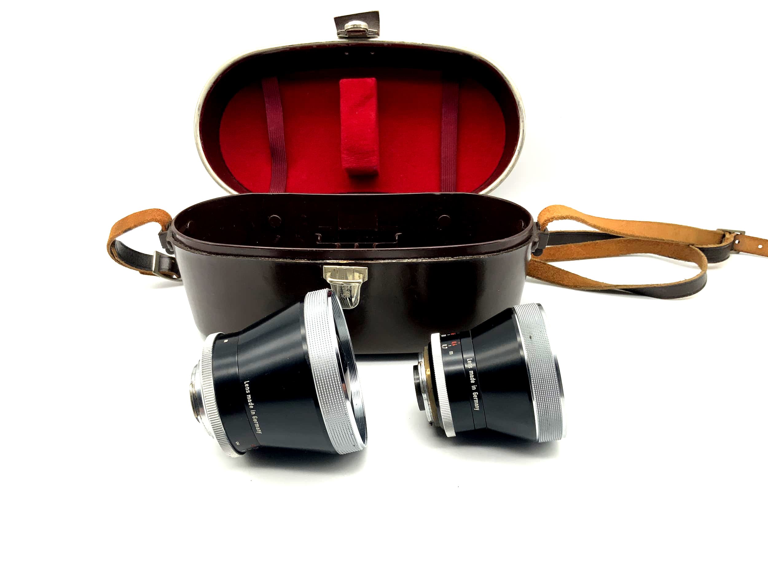 Carl Zeiss 35mm &amp; 115mm 1:3.2 &amp; 4 Pro Tessar lens for Contaflex Lens (DKL)