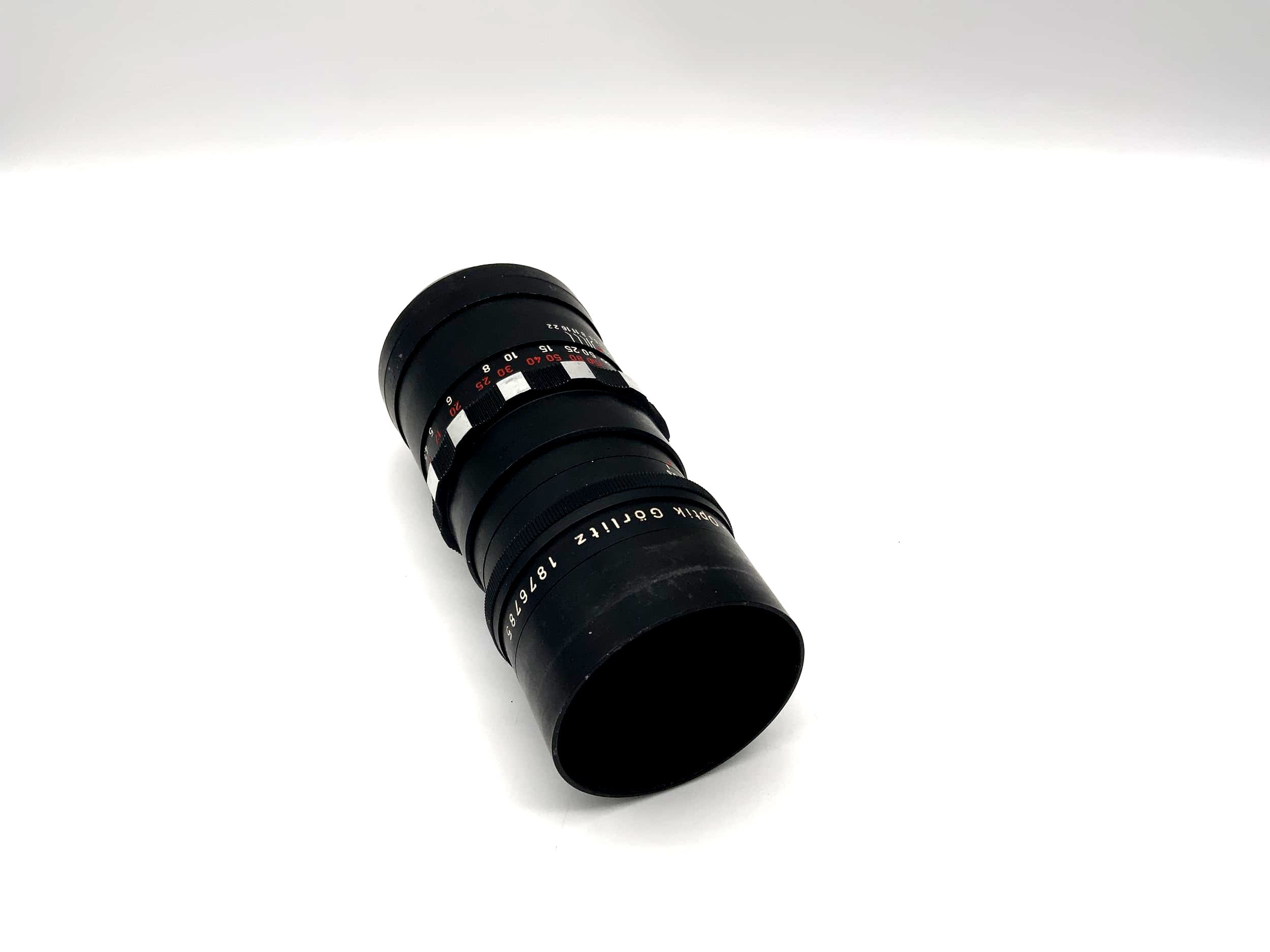 Meyer Optik Görlitz 180mm 1:5.5 Lens Telemegor Bokeh red V Camera Lens (M42)