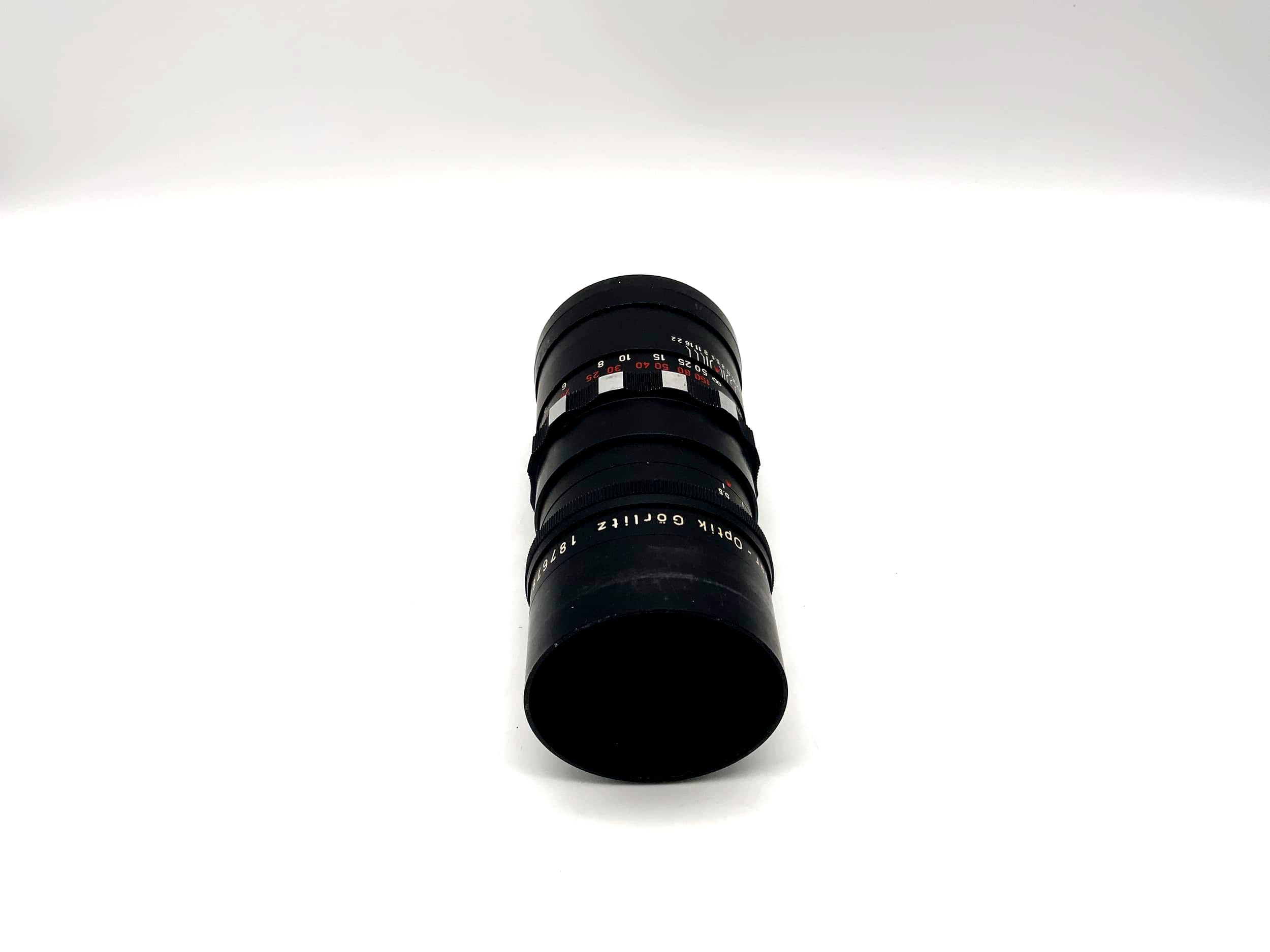 Meyer Optik Görlitz 180mm 1:5.5 Lens Telemegor Bokeh red V Camera Lens (M42)