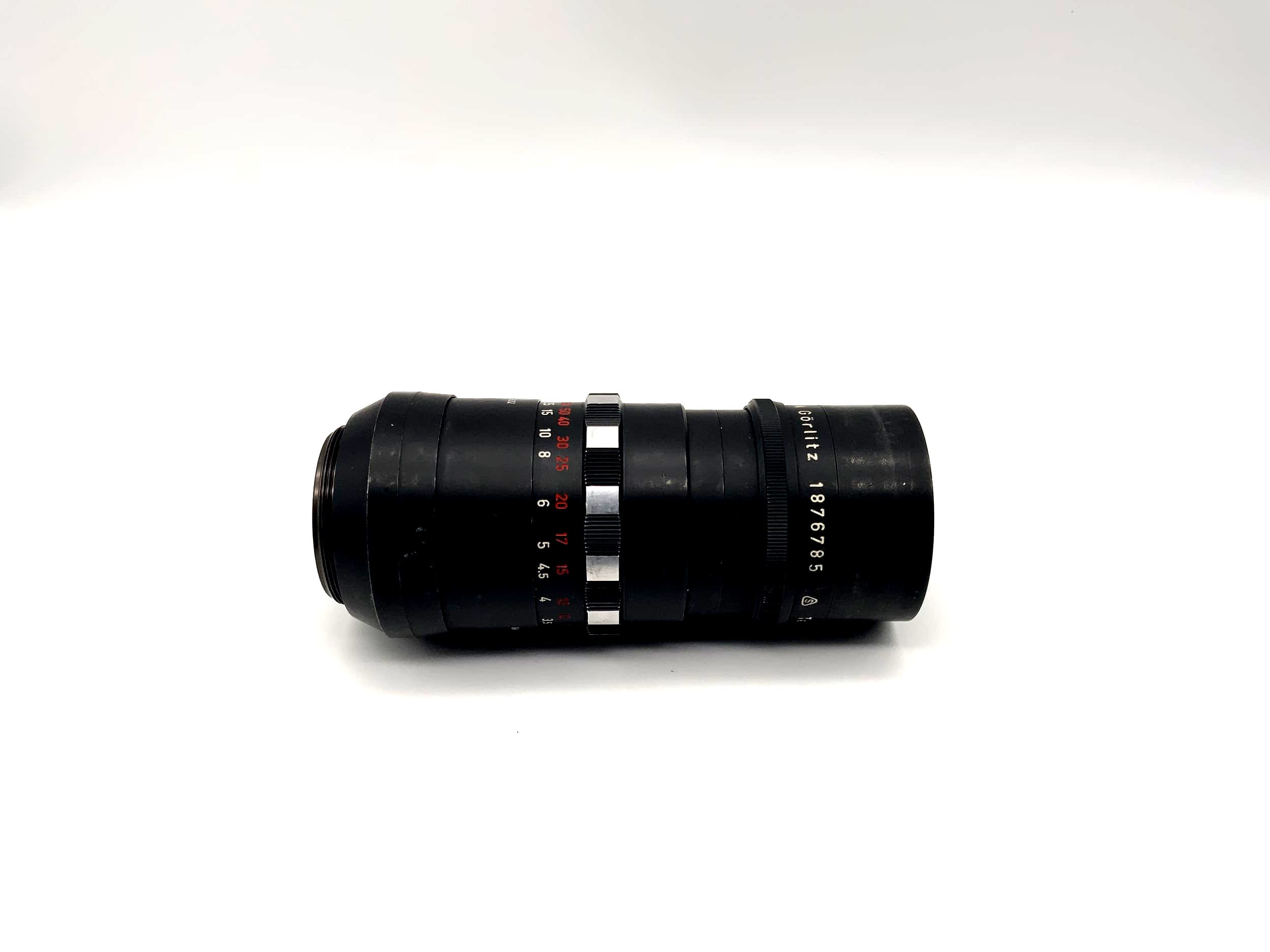 Meyer Optik Görlitz 180mm 1:5.5 Lens Telemegor Bokeh red V Camera Lens (M42)