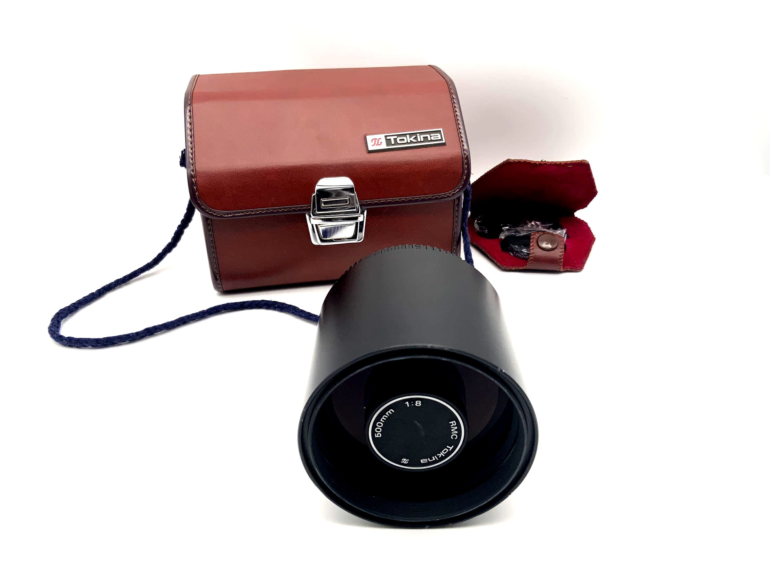 RMC Tokina 500mm 1:8 Mirror Lens Camera Lens with original packaging (Nikon F)