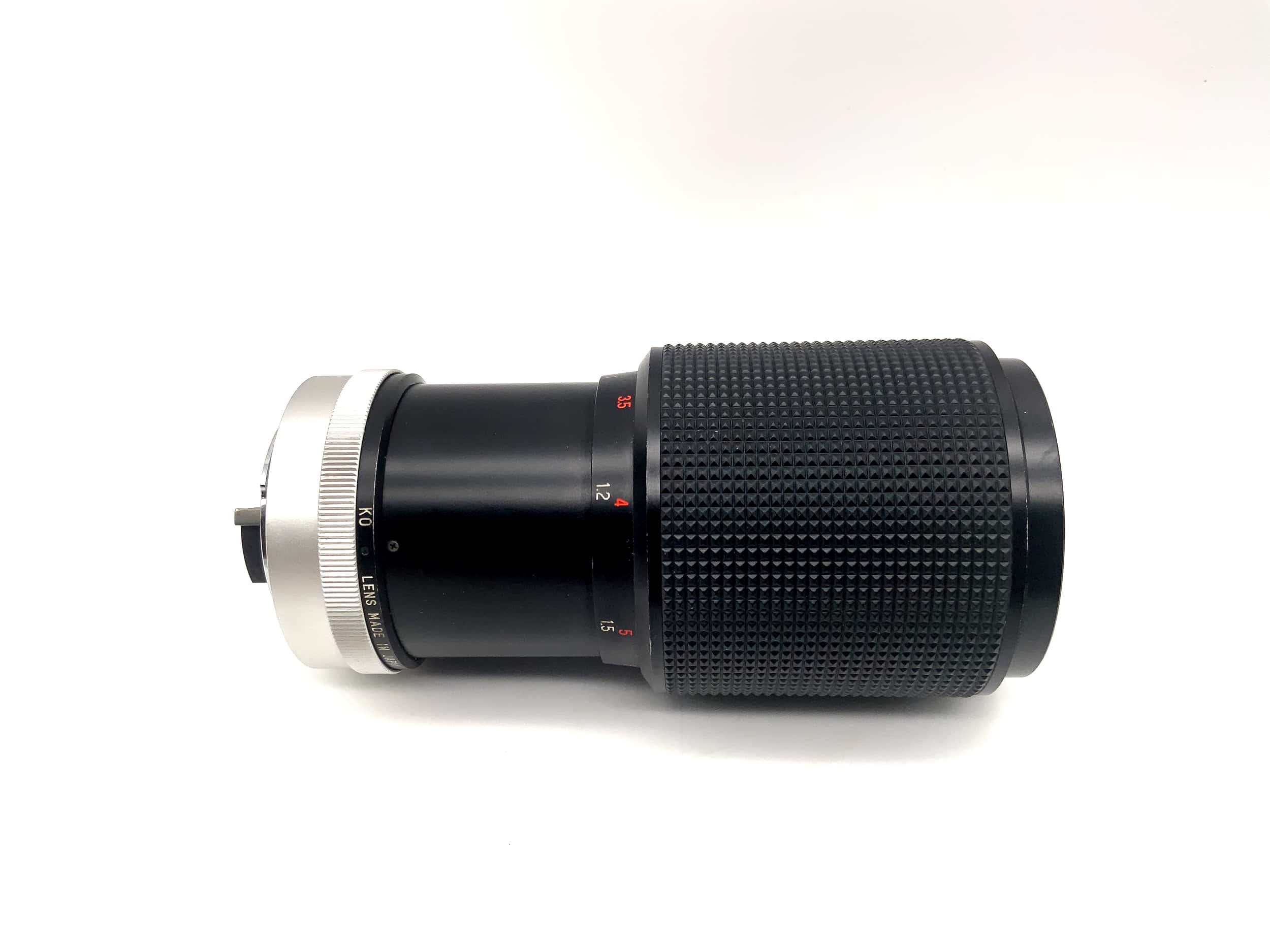 Panagor 80-200mm 1:3.8 Lens PMC Auto Tele Zoom Camera Lens (Konica AR)