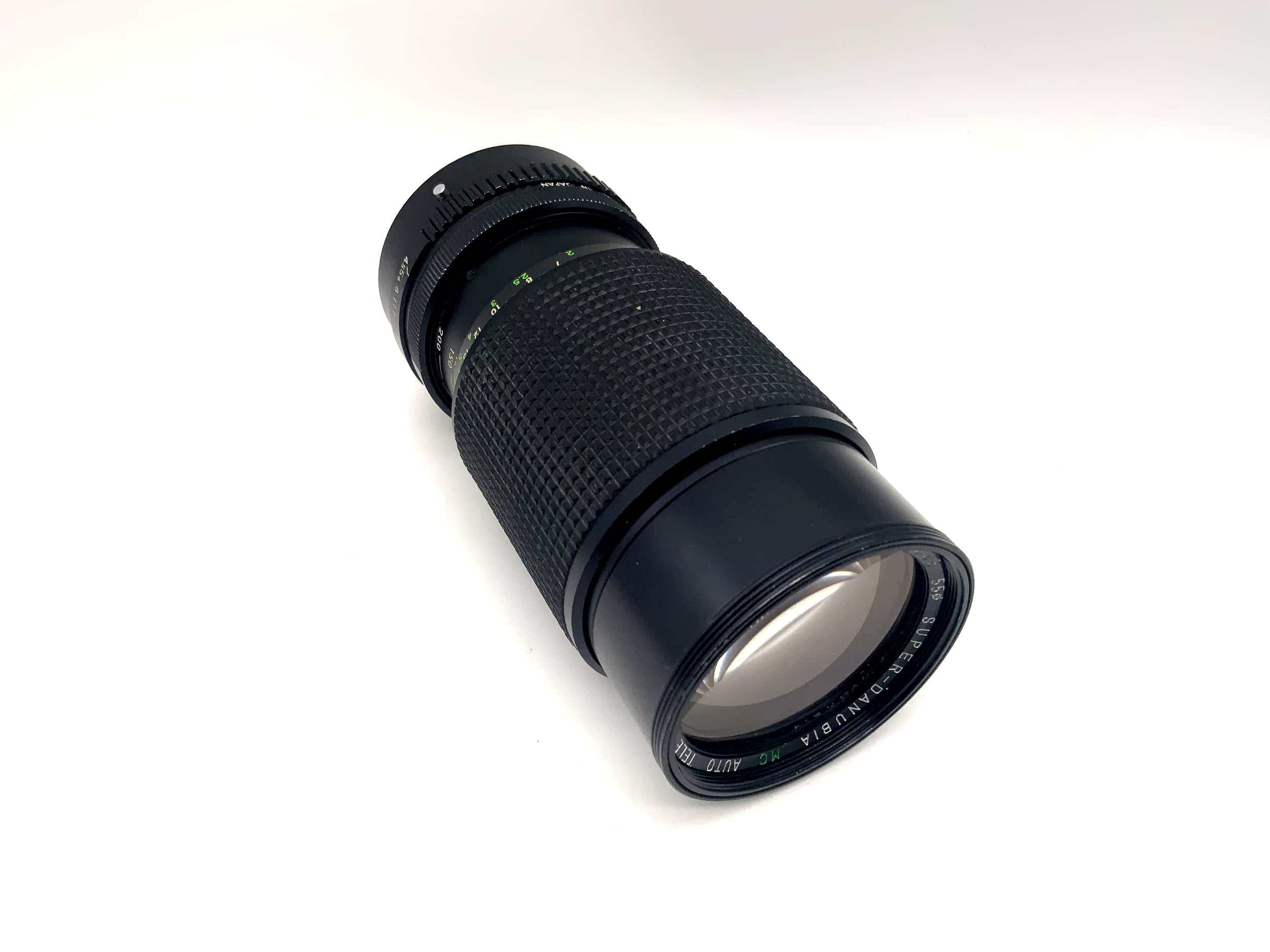 Danubia 80-200mm 1:4.5 Lens Super MC Auto Tele Zoom Camera Lens (Konica AR)