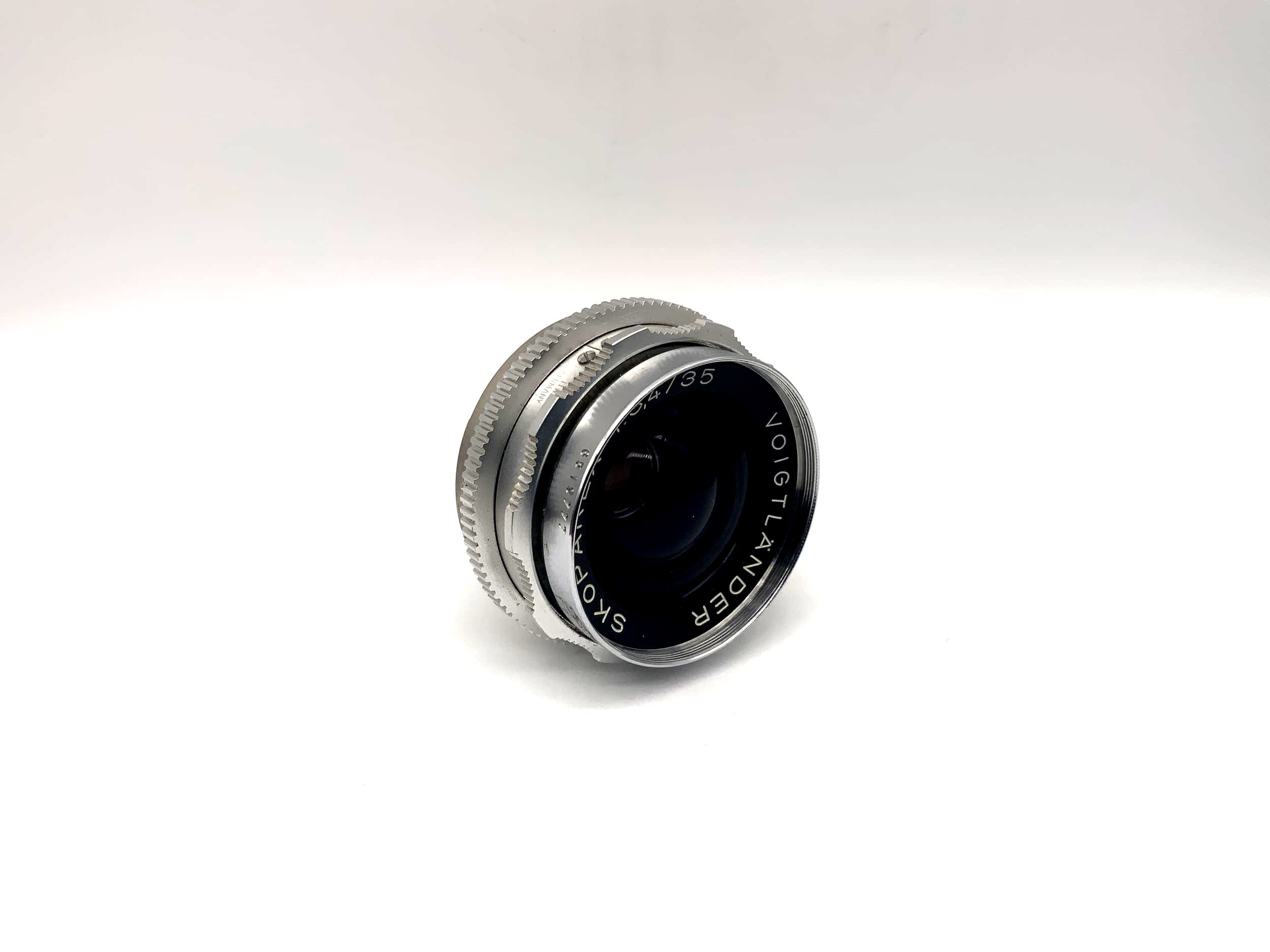 Voigtländer 35mm 1:3.4 lens for Skoparex camera (DKL Bessamatic)