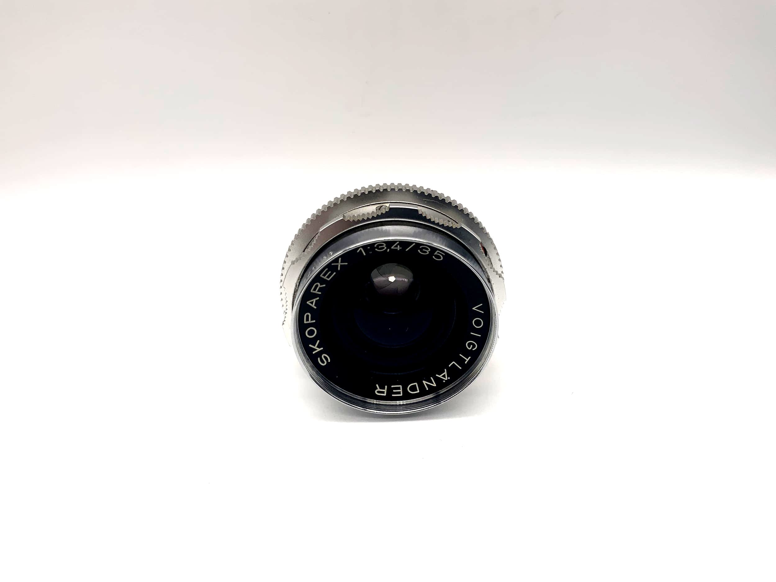 Voigtländer 35mm 1:3.4 lens for Skoparex camera (DKL Bessamatic)