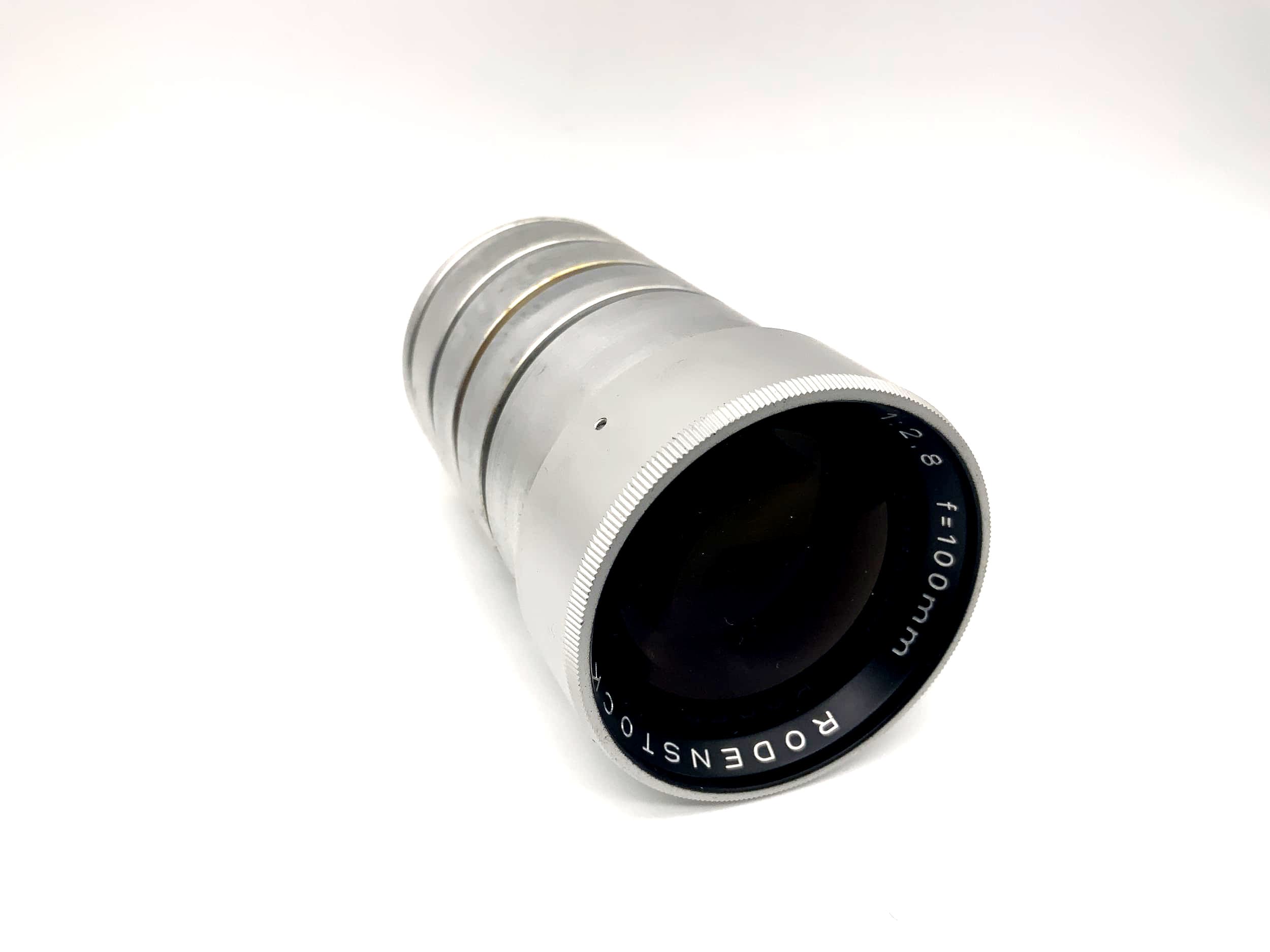 Rodenstock 100mm 1:2.8 Projector Lens Splendar Camera Lens (worm gear)