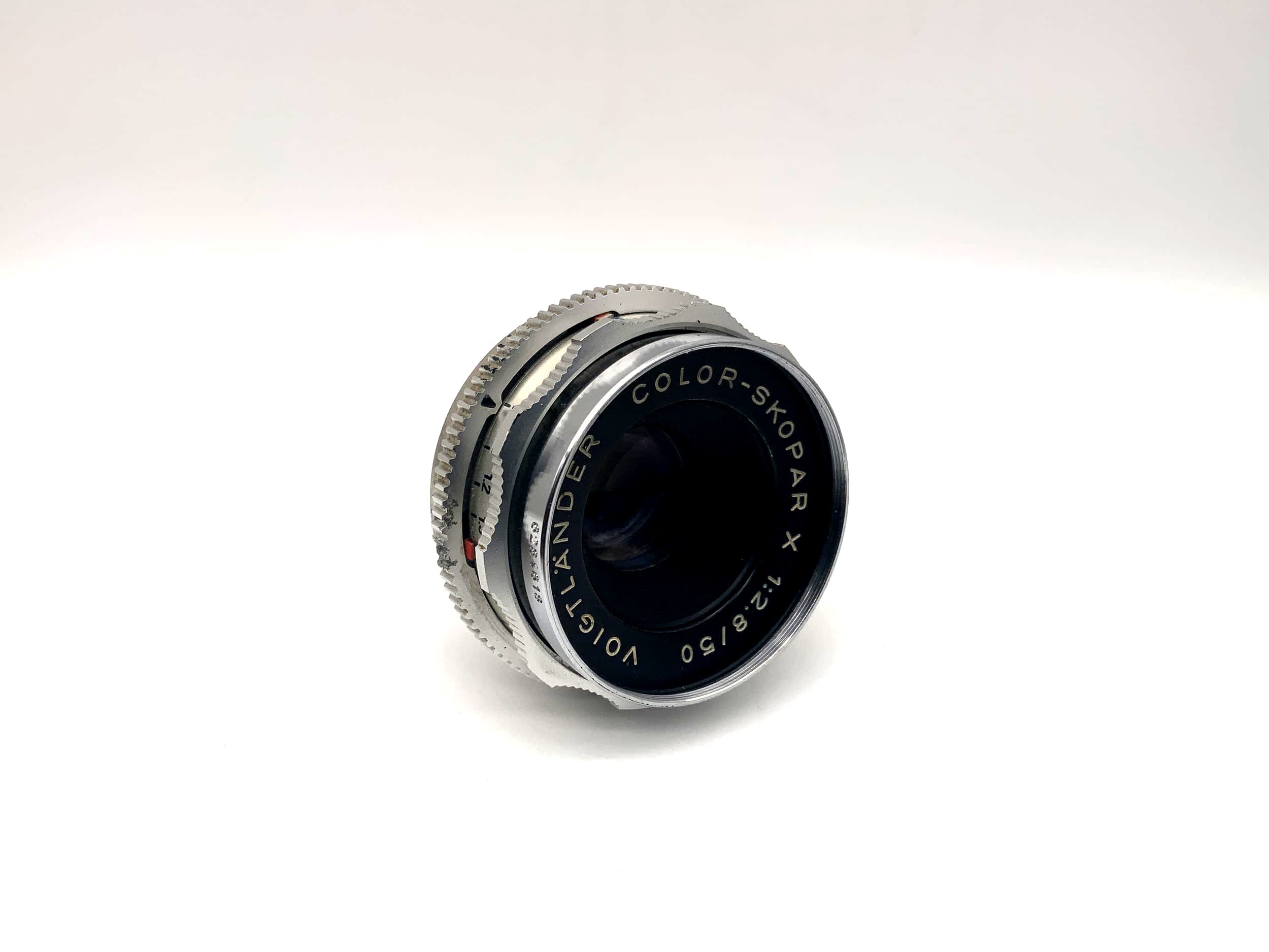 Voigtländer 50mm 1:2.8 lens Color-Skopar camera lens (DKL Bessamatic)