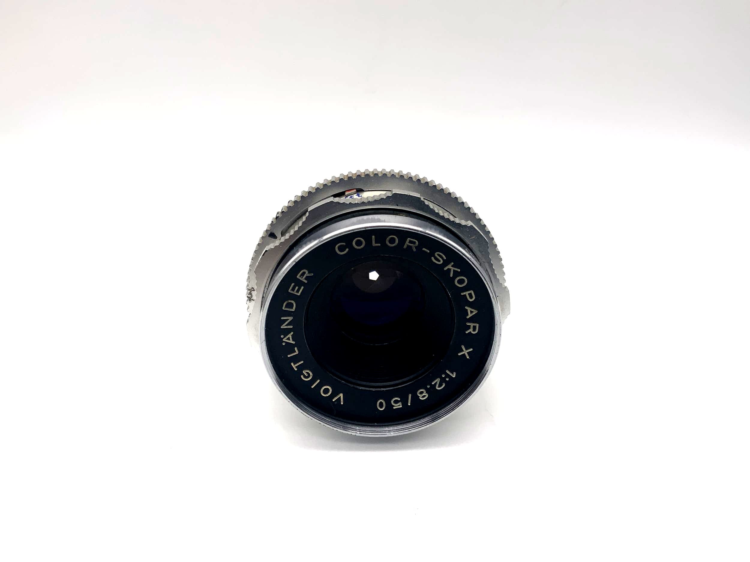 Voigtländer 50mm 1:2.8 lens Color-Skopar camera lens (DKL Bessamatic)