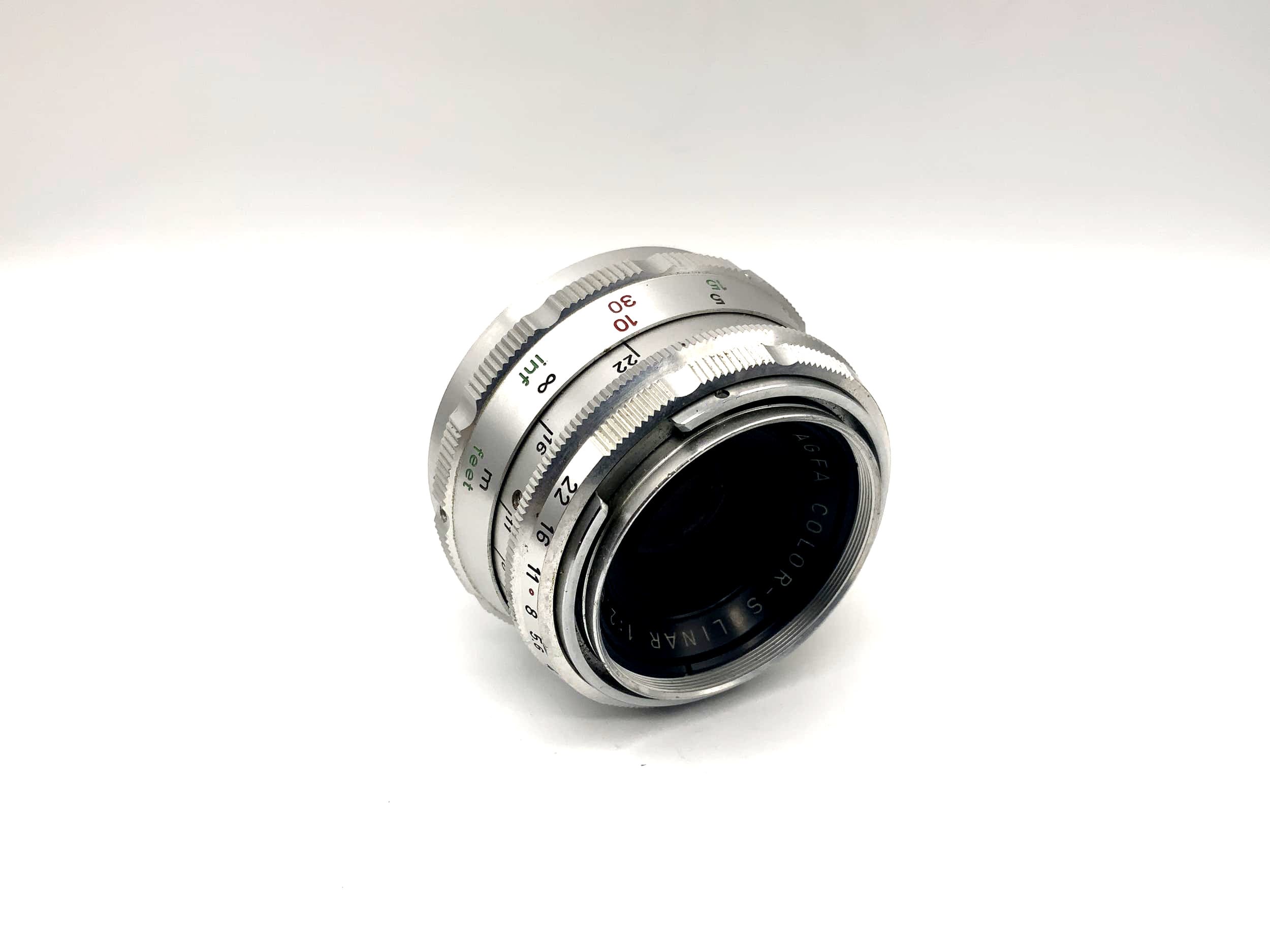 Agfa 50mm 1:2.8 Lens Color-Solinar Camera Lens (for Ambi-Silette)