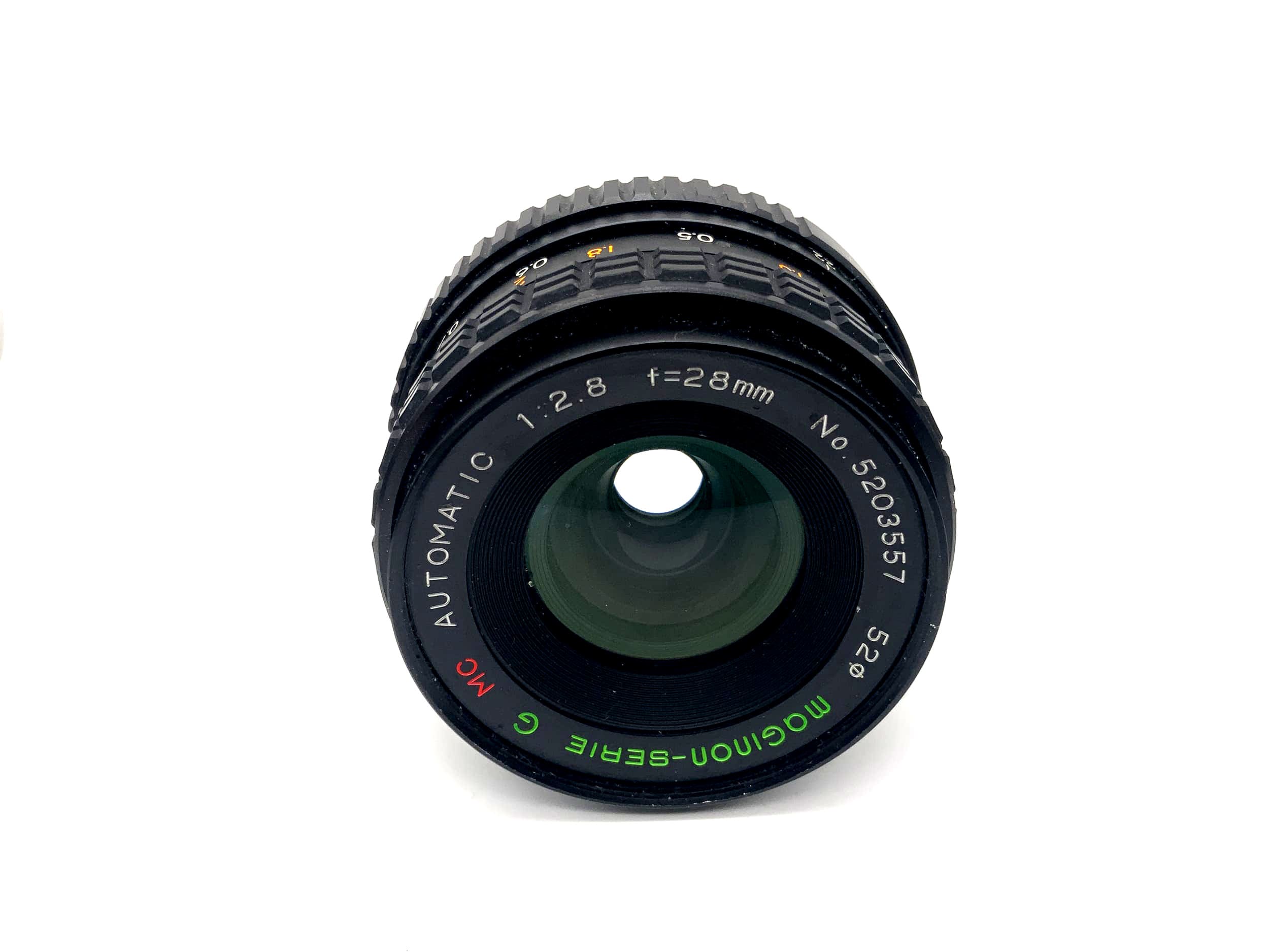 Maginon 28mm 1:2.8 Lens Series G MC Multi Coated Automatic Camera Lens (M42)