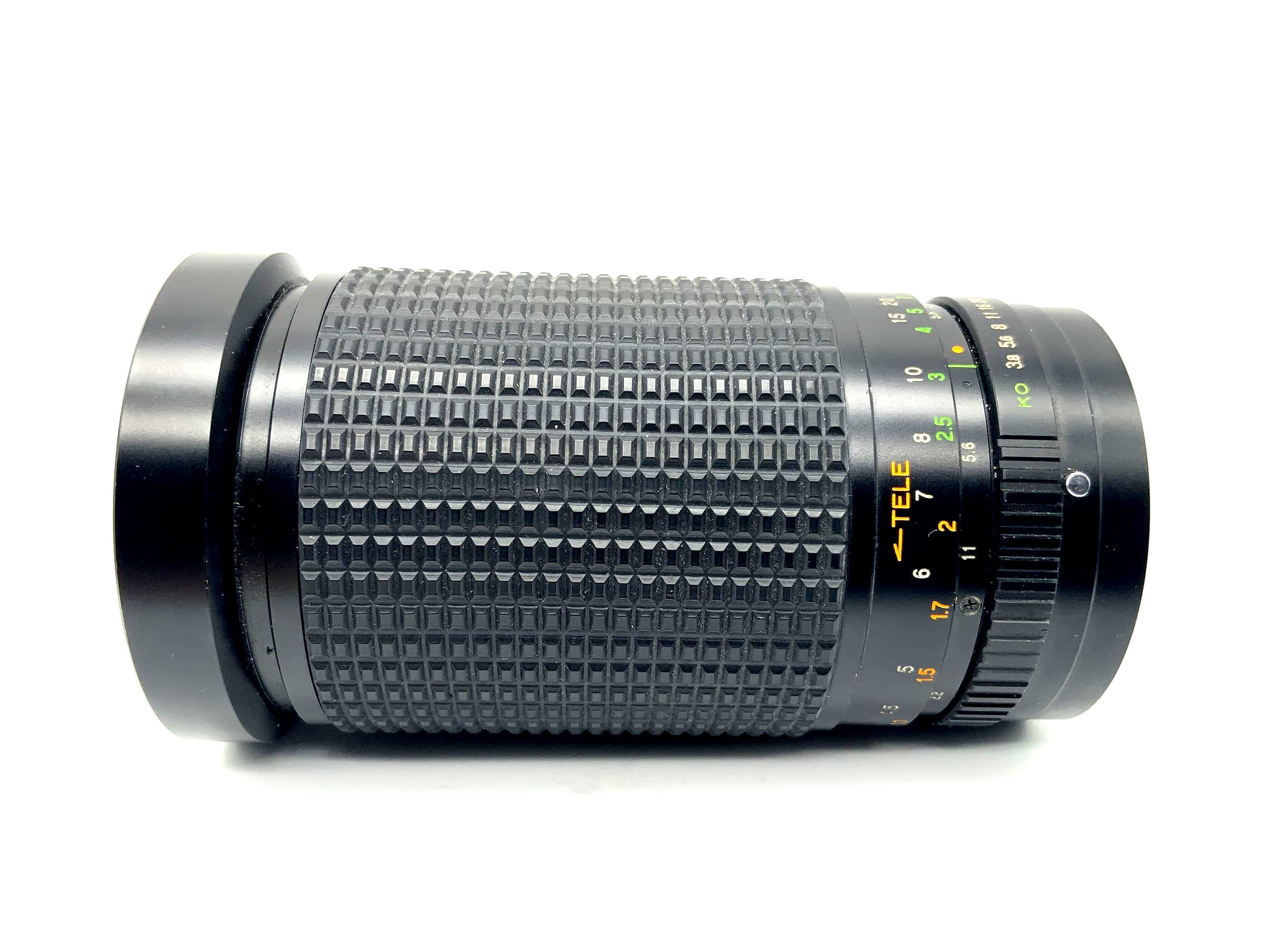 Exakta 35-200mm 1:3.8-5.2 Lens Zoom-Macro MC Multi Coating Lens (Konica AR)