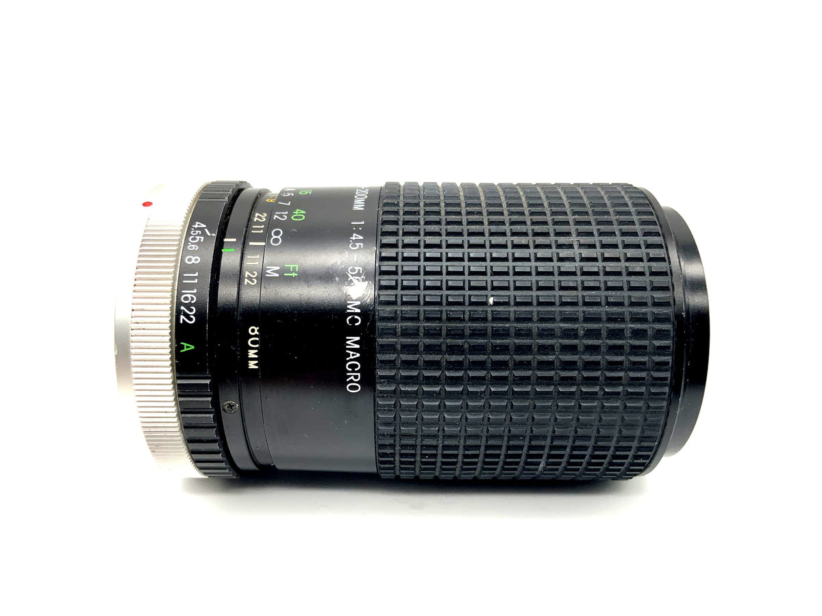 Cosina 80-200mm 1:4.5-5.6 Lens MC Macro Camera Lens (Canon FD)