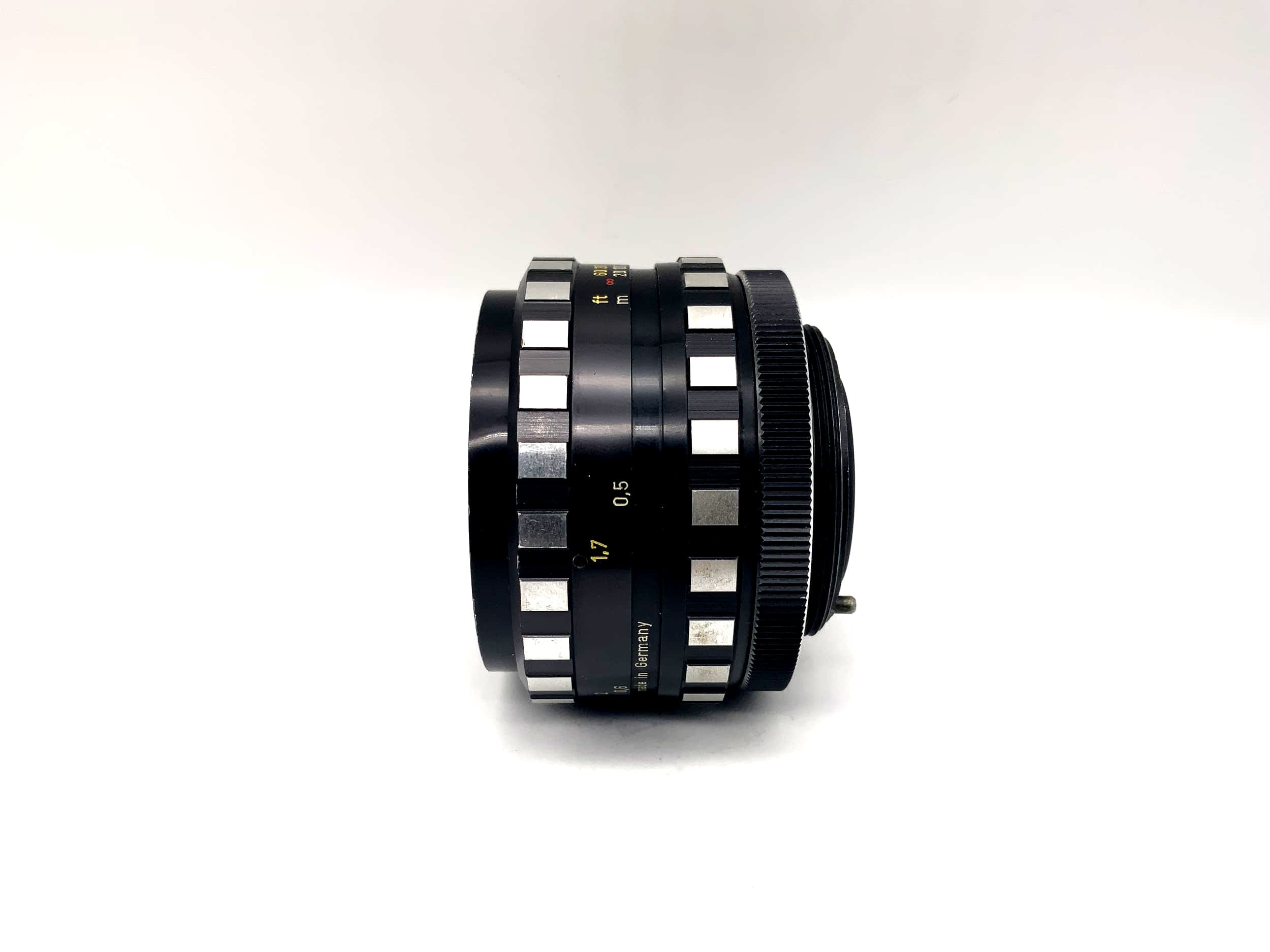 A.Schacht Ulm 50mm 1:2.8 lens Travenar R Zebra Camera Lens (M42)