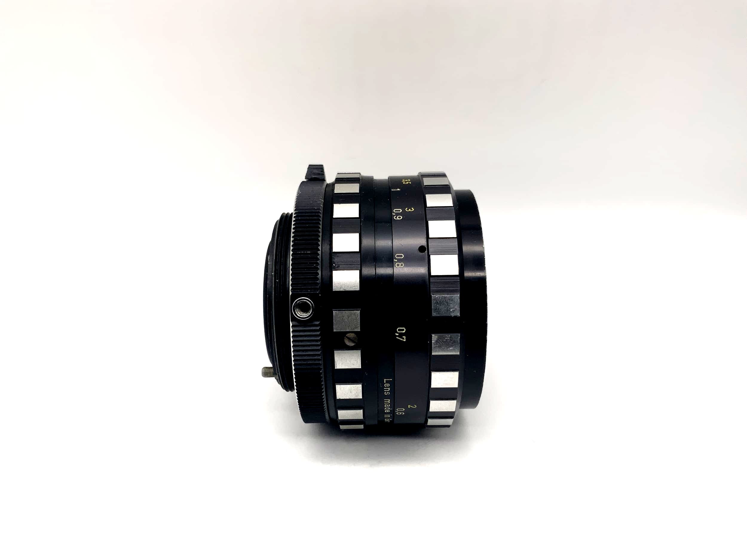 A.Schacht Ulm 50mm 1:2.8 lens Travenar R Zebra Camera Lens (M42)