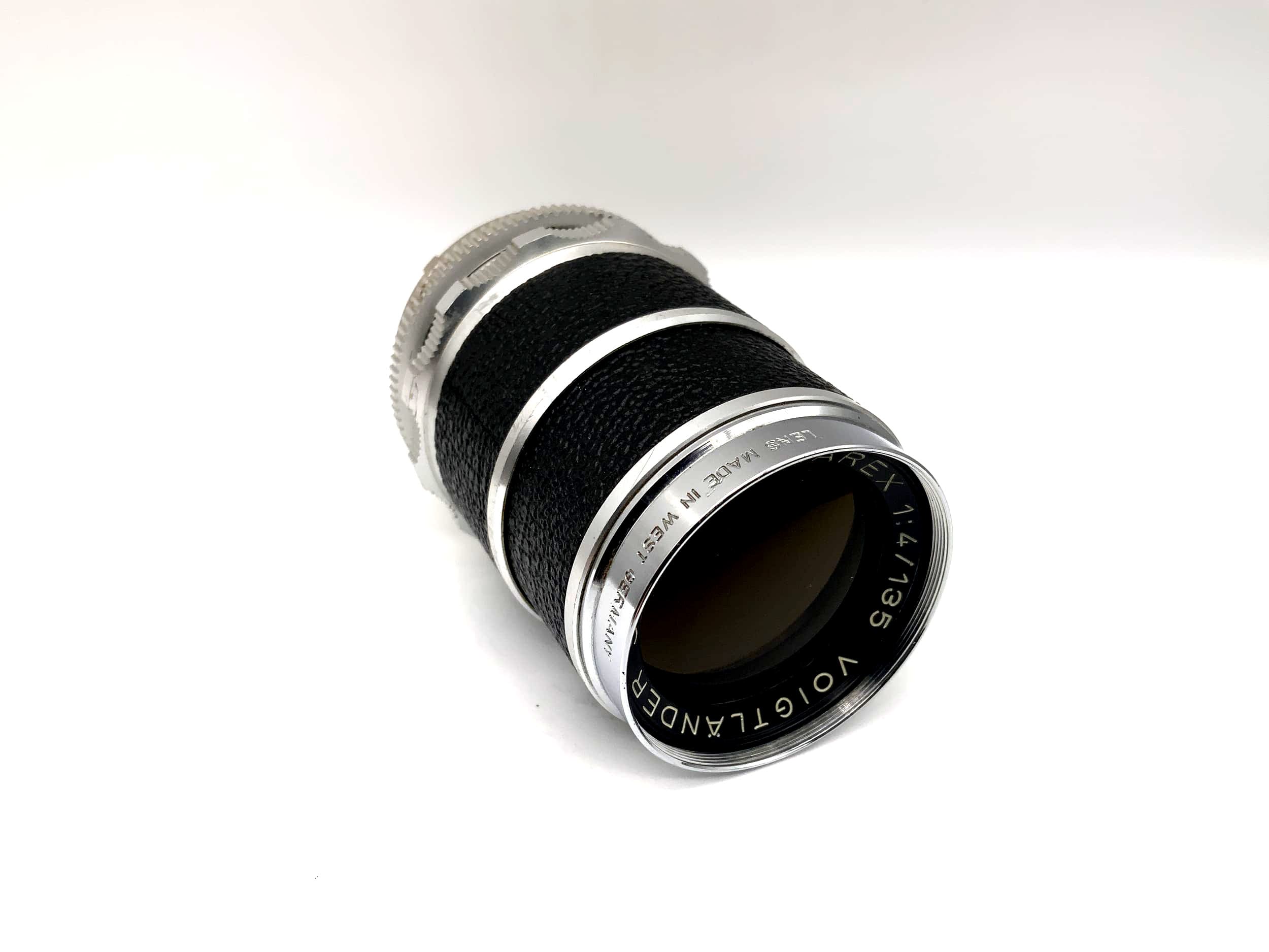 Voigtländer 135mm 1:4 Lens Super Dynarex Compur Camera Lens (DKL Bessamatic)