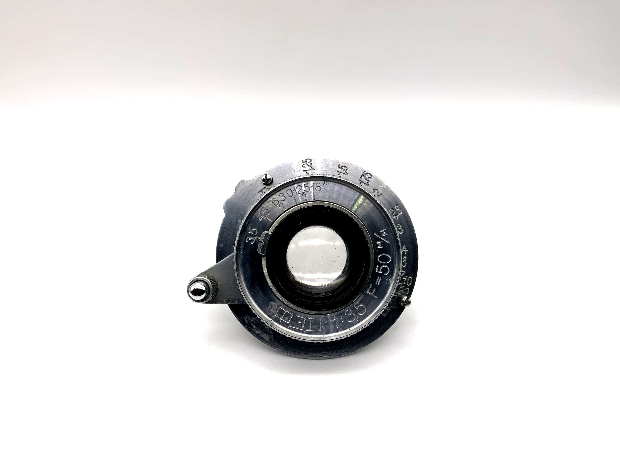 FED 50mm 1:3.5 lens for Leica camera (M39)