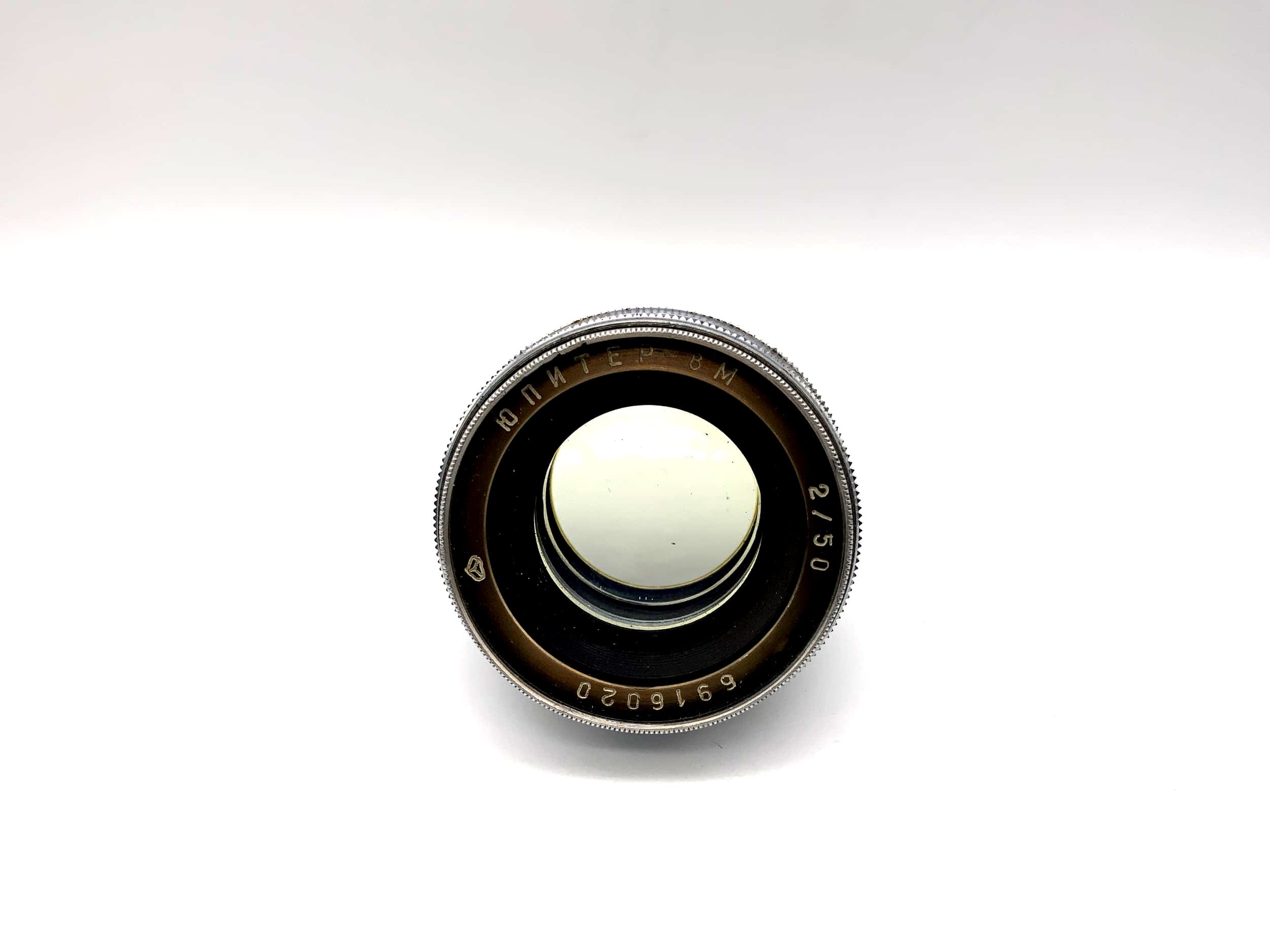 KMZ 50mm 1:2 Lens Jupiter 8M Camera Lens (Contax RF)