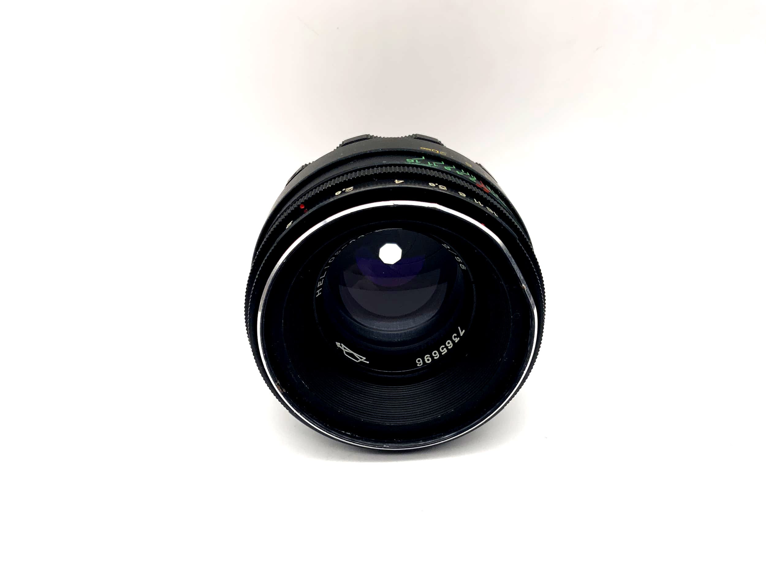 Zenit 58mm 1:2 lens for Helios-44-2 camera (M42)