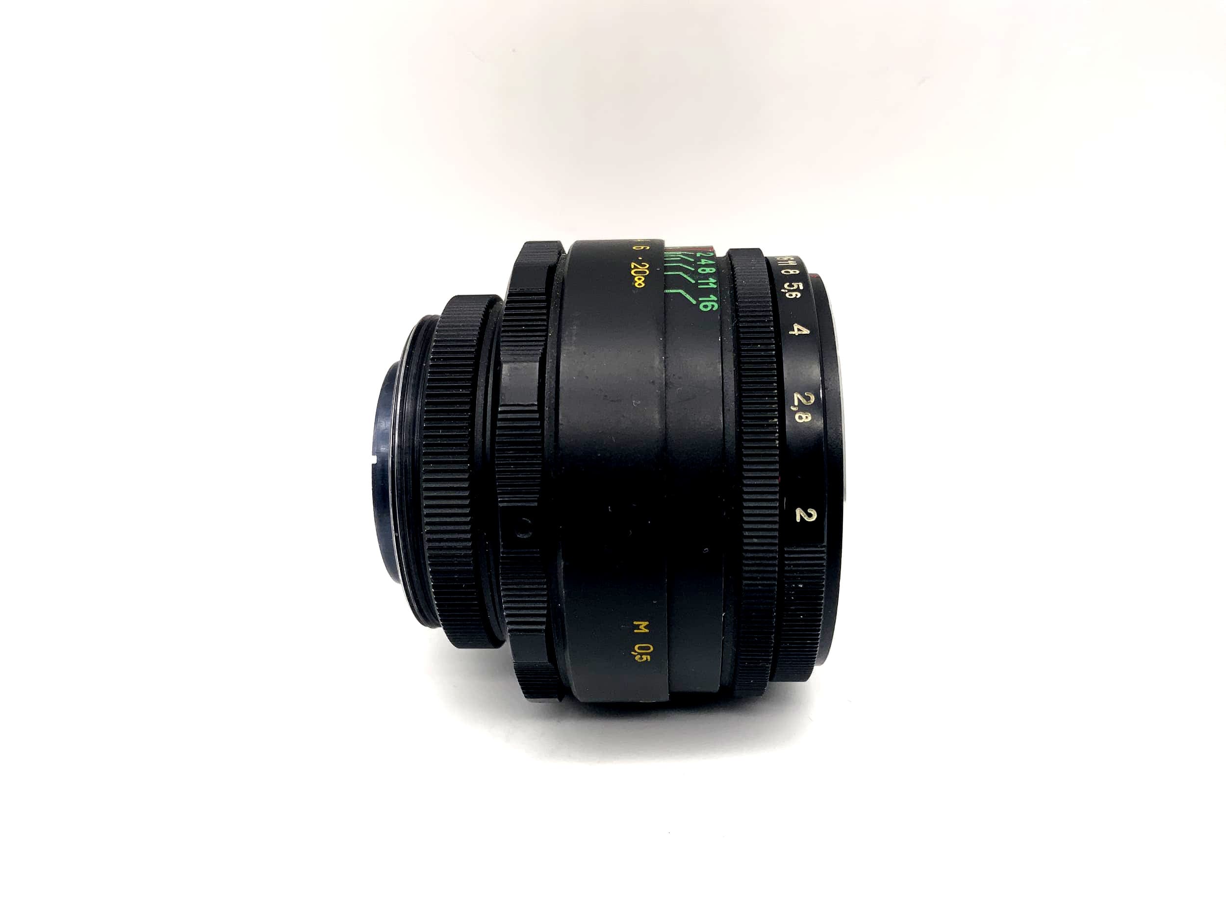 Zenit 58mm 1:2 lens for Helios-44-2 camera (M42)