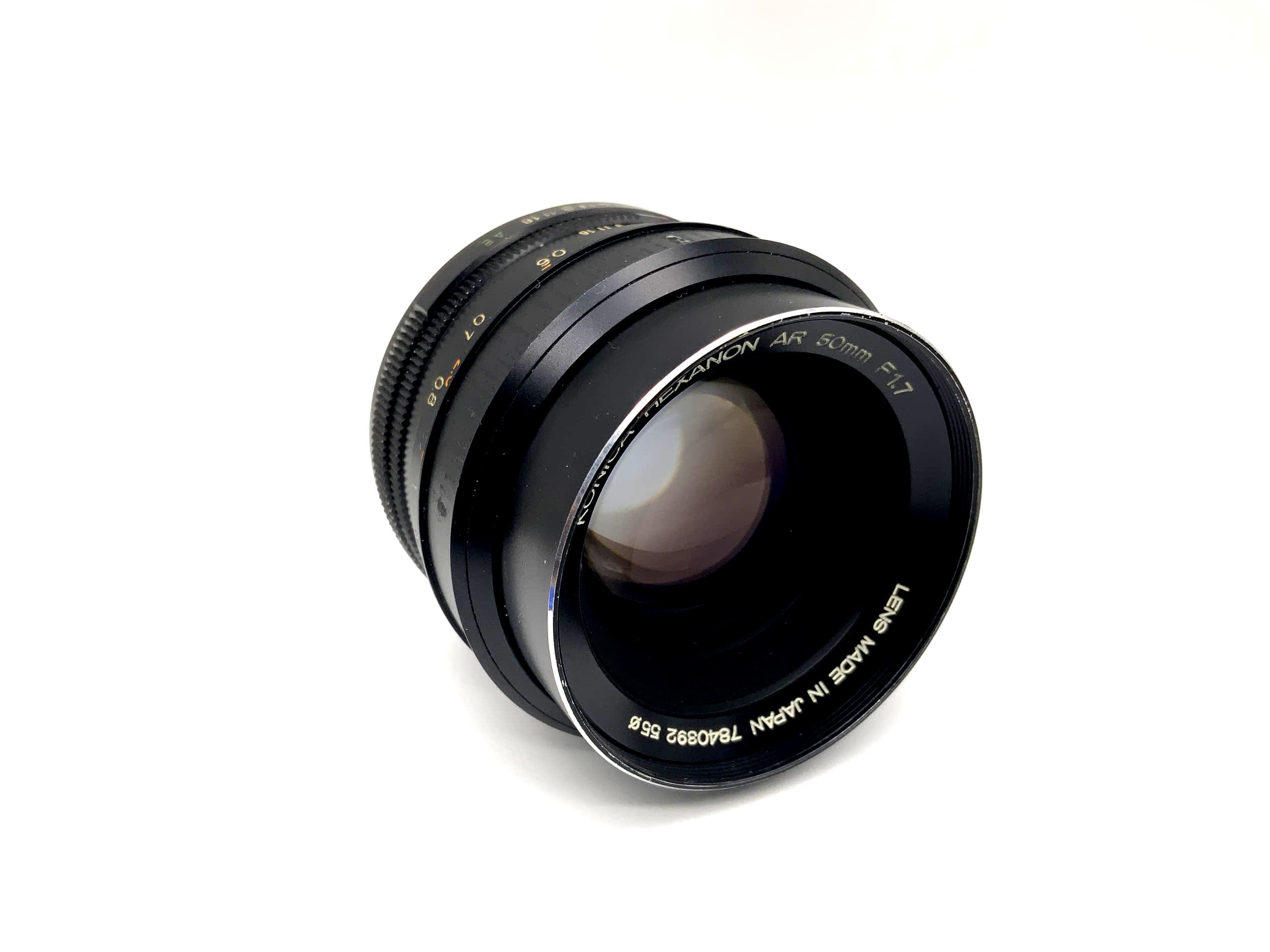 Konica 50mm 1:1.7 Lens Hexanon AR Camera Camera Lens (Konica AR)