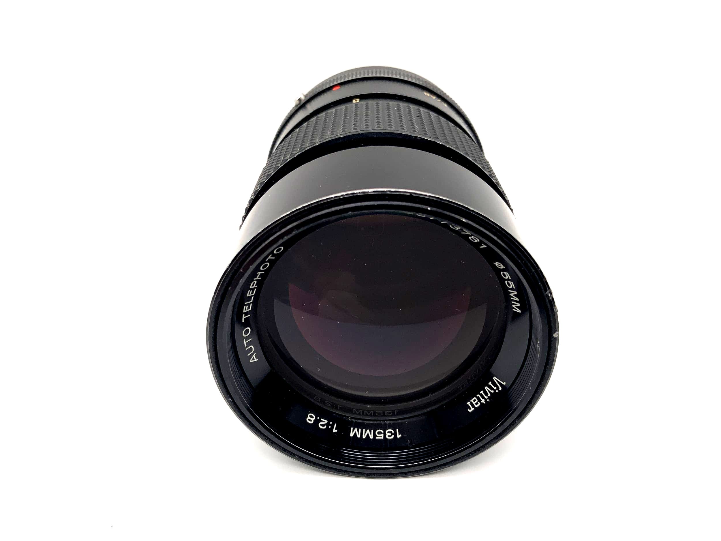 Vivitar 135mm 1:2.8 Lens Auto Telephoto Camera Camera Lens (Konica AR)