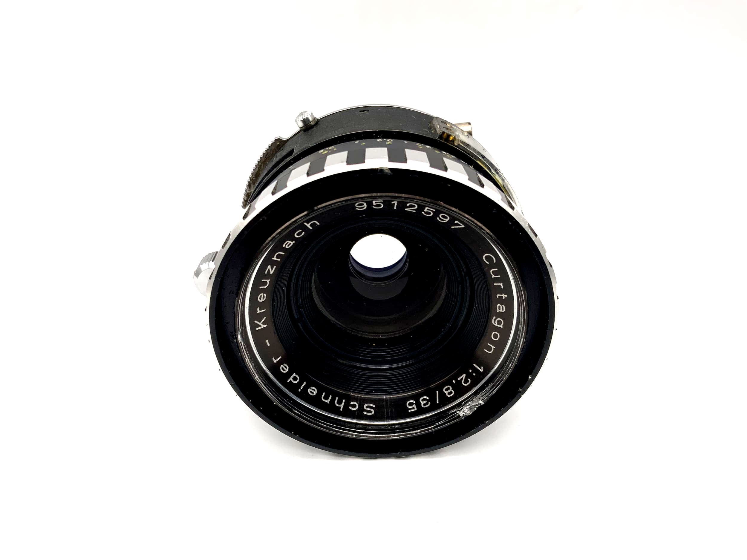Schneider Kreuznach 35mm 1:2.8 Curtagon Zebra Camera Lens (M42)