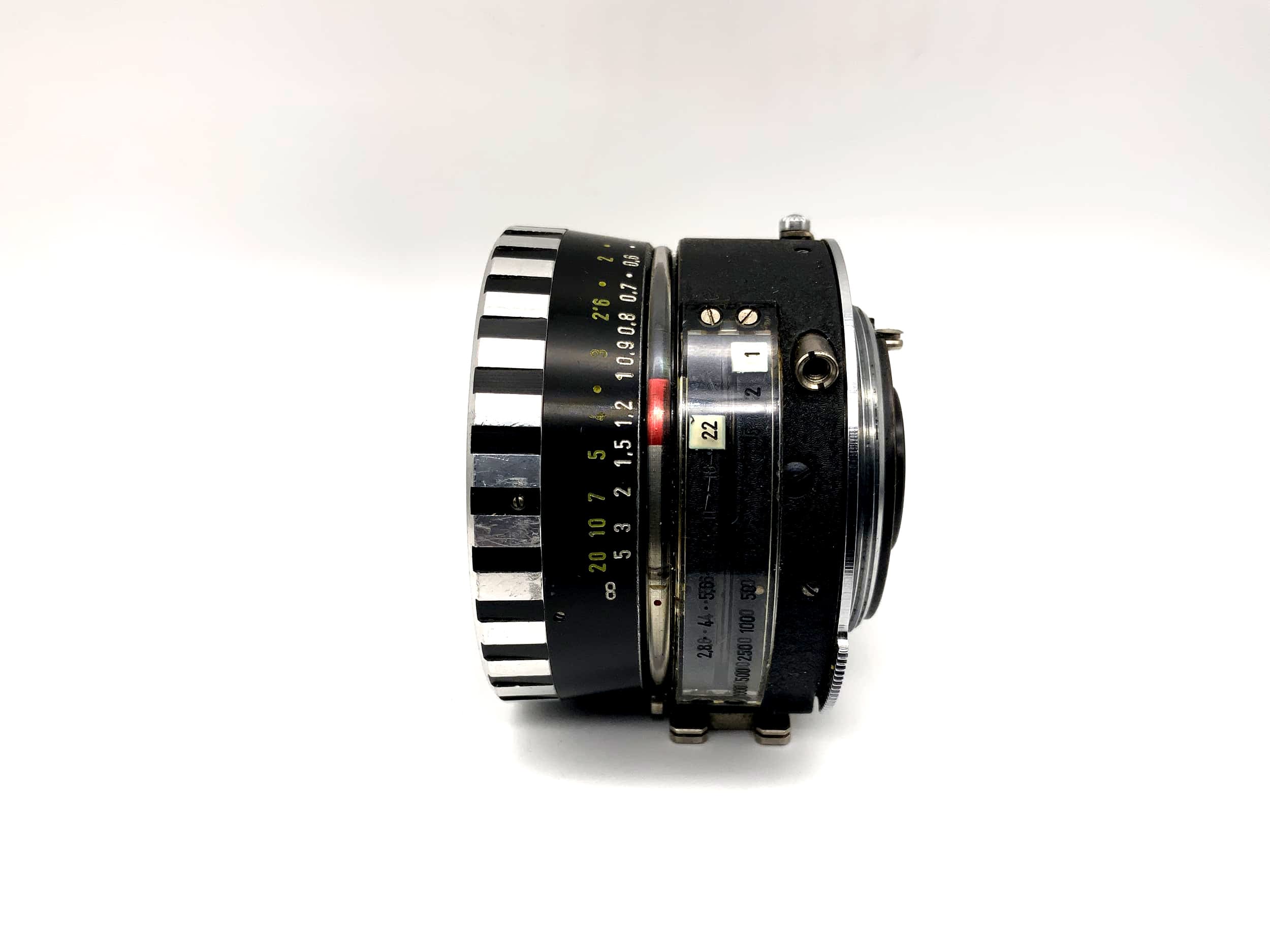 Schneider Kreuznach 35mm 1:2.8 Curtagon Zebra Camera Lens (M42)