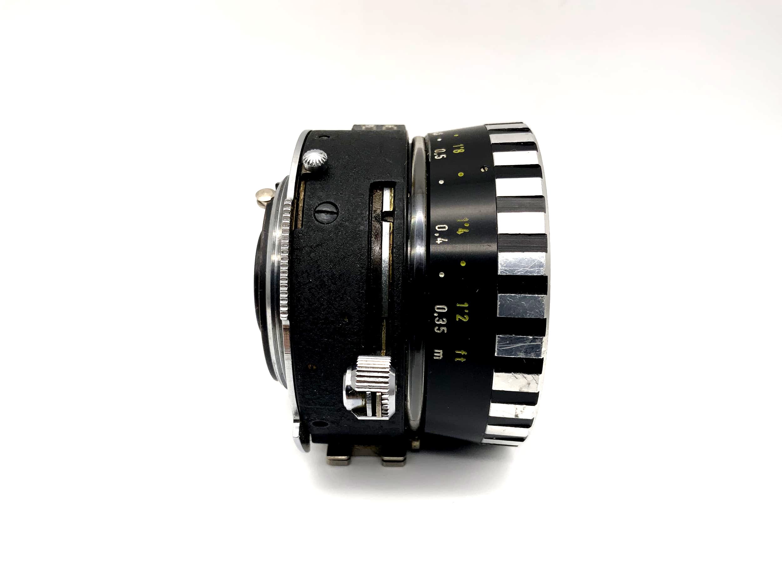 Schneider Kreuznach 35mm 1:2.8 Curtagon Zebra Camera Lens (M42)
