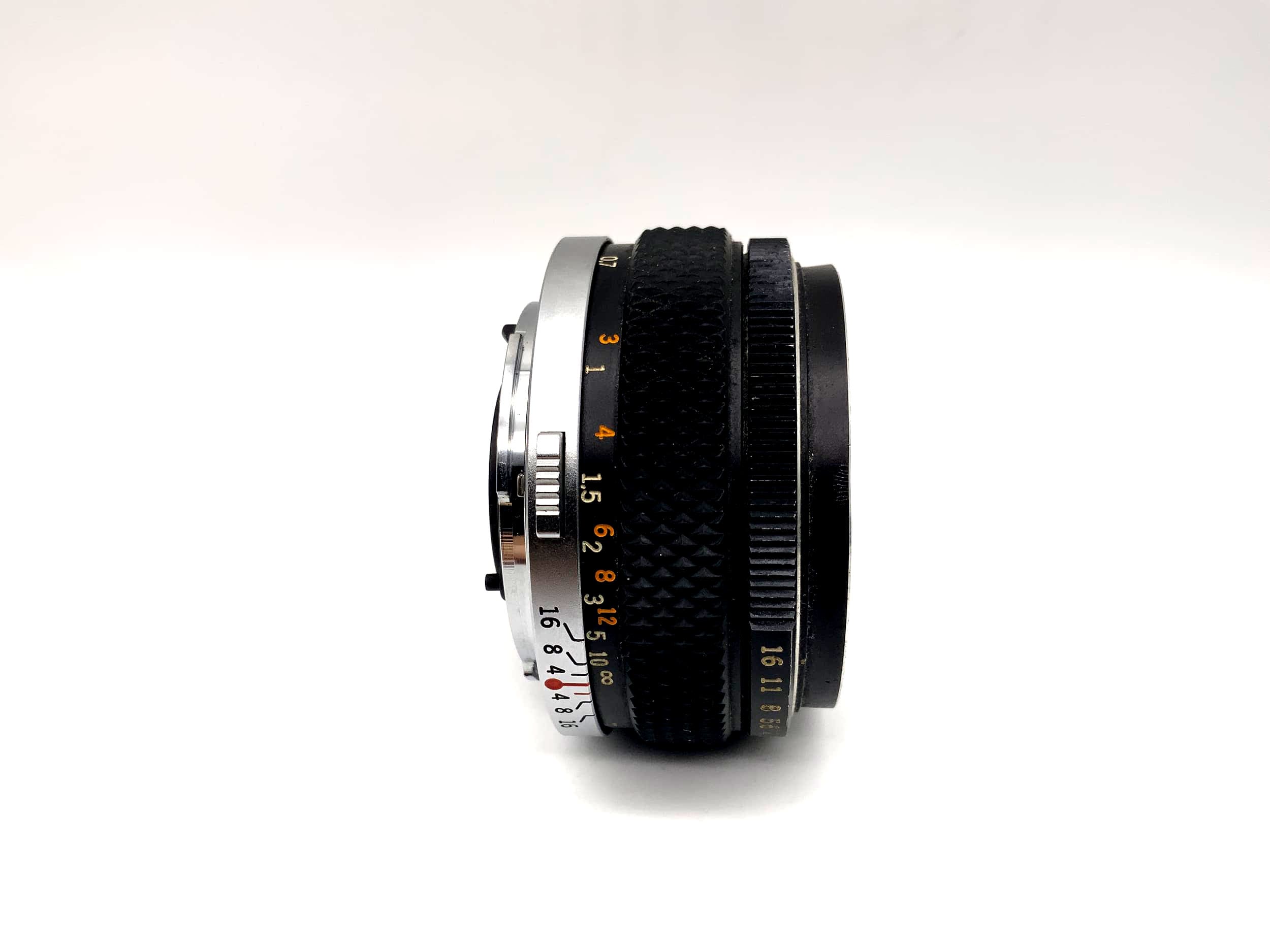 Olympus 50mm 1:1.8 Lens Auto-S OM System F.Zuiko Camera Lens (Olympus OM)
