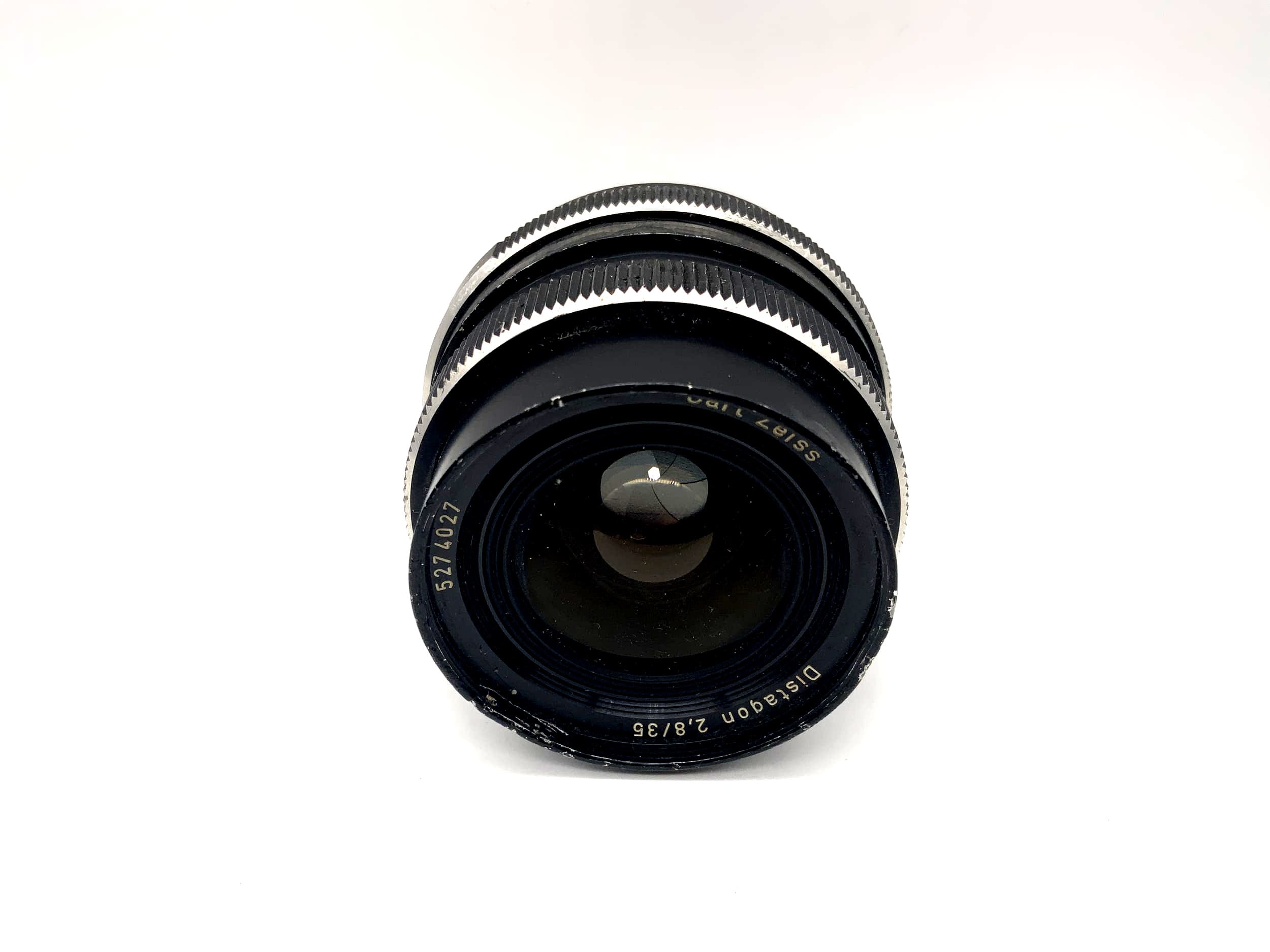 Carl Zeiss 35mm 1:2.8 Distagon Camera Lens (Rollei QBM) Read text