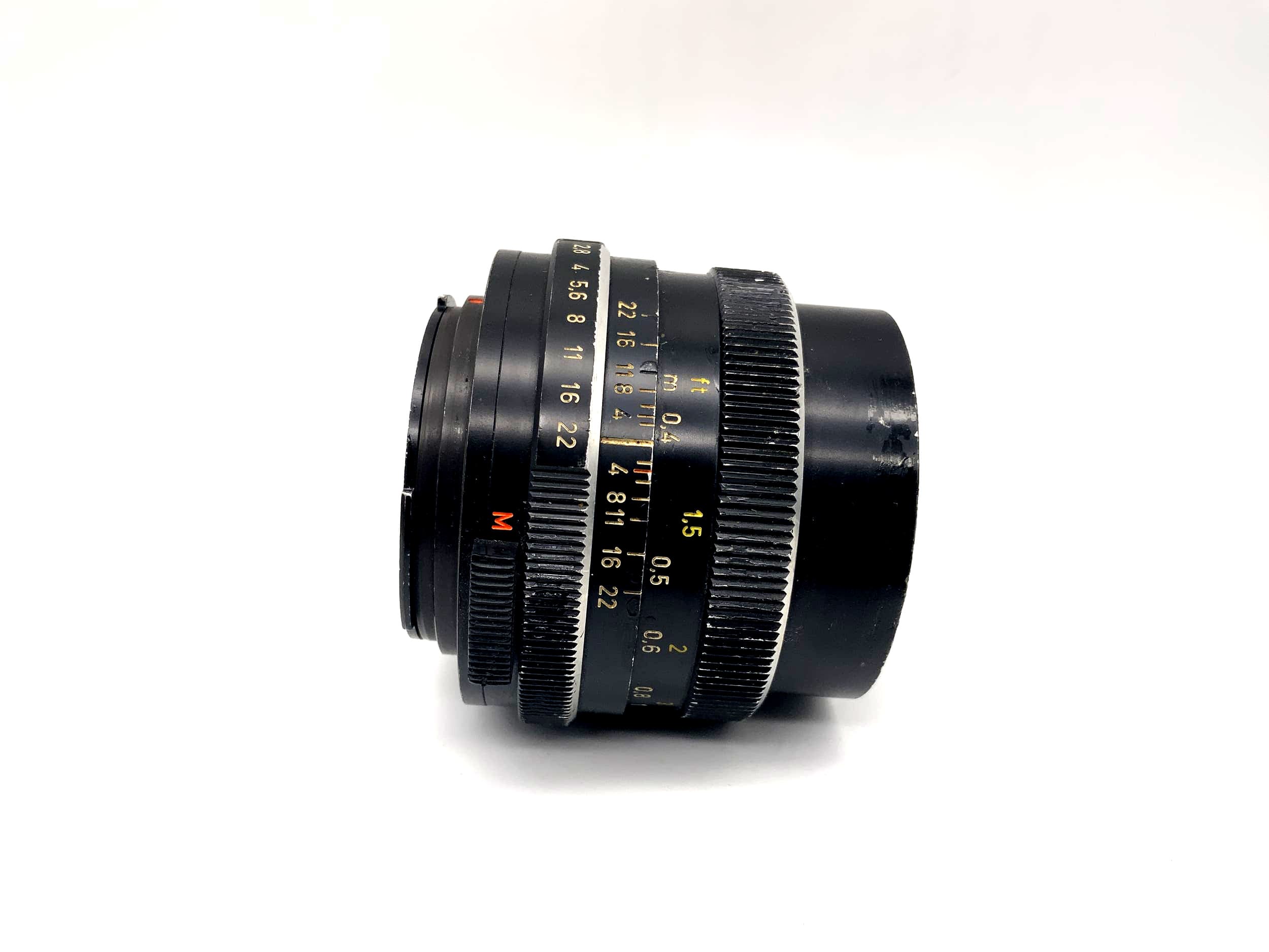 Carl Zeiss 35mm 1:2.8 Distagon Camera Lens (Rollei QBM) Read text