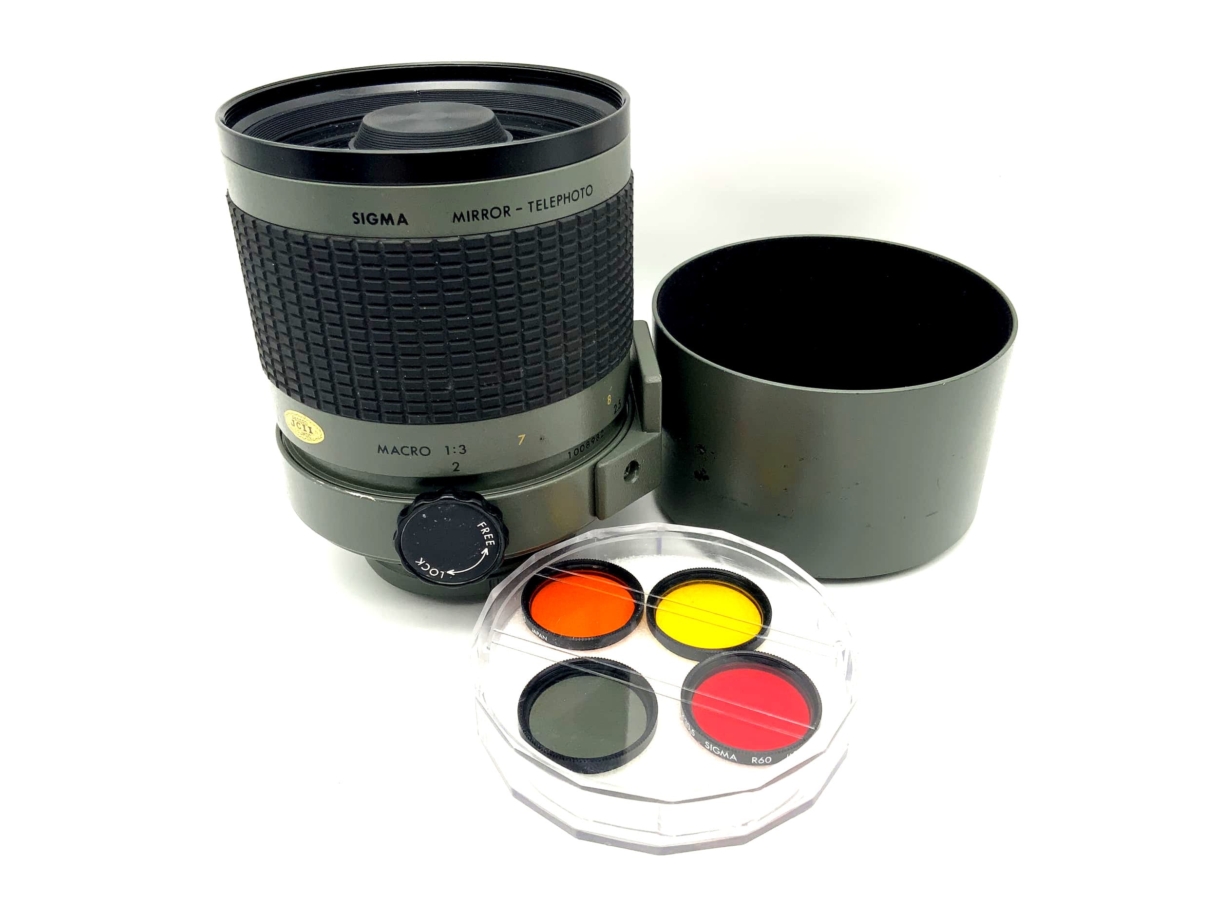 Sigma 600mm 1:8 Mirror Telephoto MC Lens (Canon FD) !Mushroom!