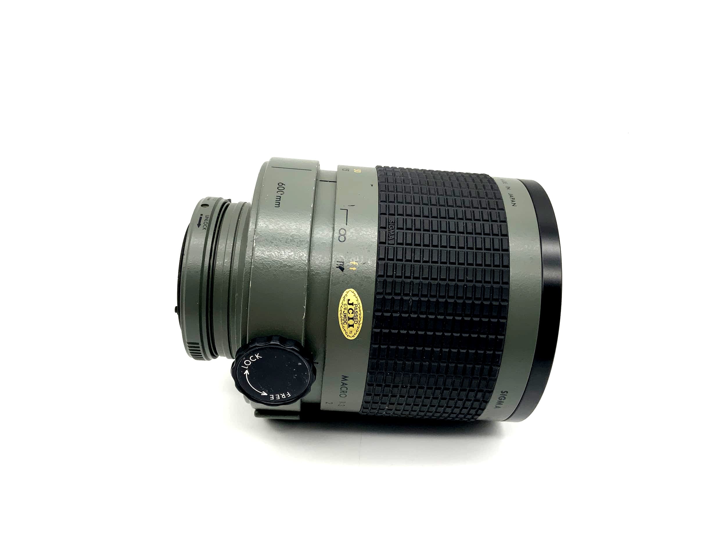 Sigma 600mm 1:8 Mirror Telephoto MC Lens (Canon FD) !Mushroom!
