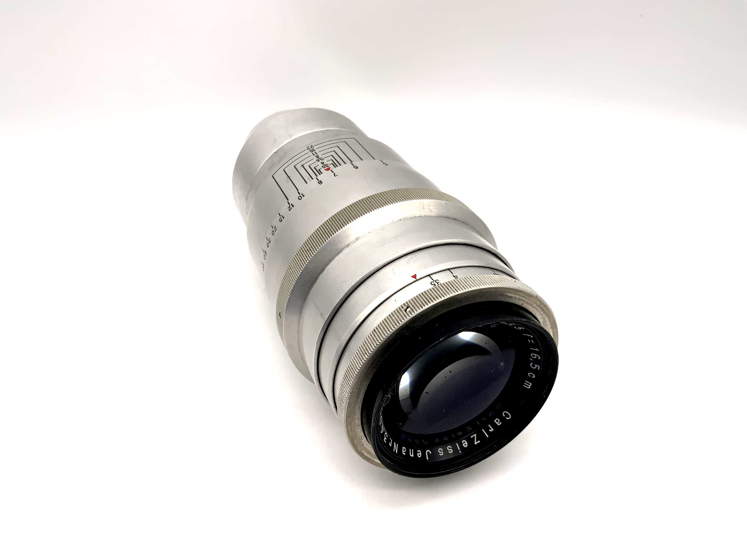Carl Zeiss 16.5cm 1:3.5 Lens Tessar red T Lens (M39 Primaflex) !Nebula!