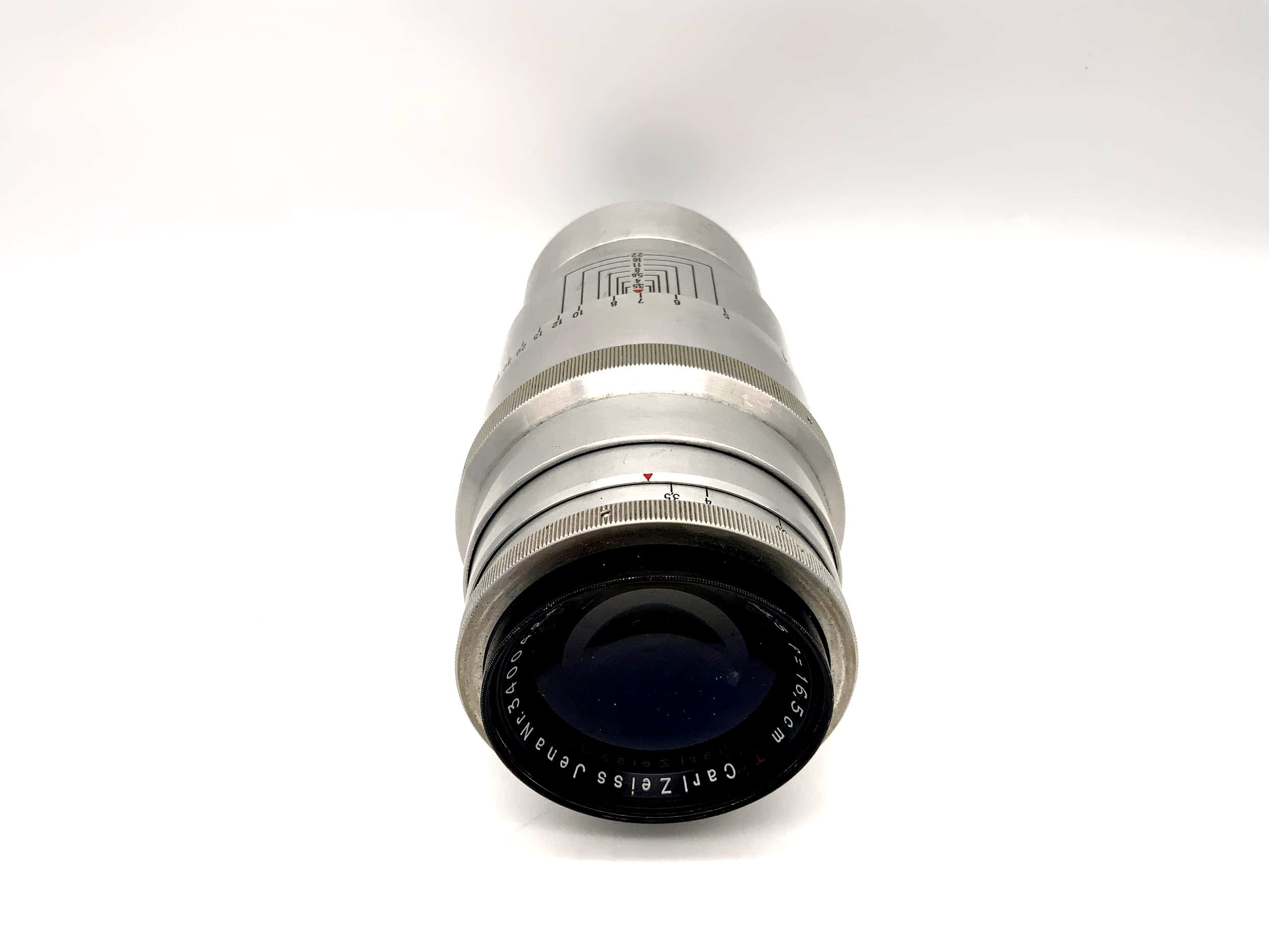 Carl Zeiss 16.5cm 1:3.5 Lens Tessar red T Lens (M39 Primaflex) !Nebula!