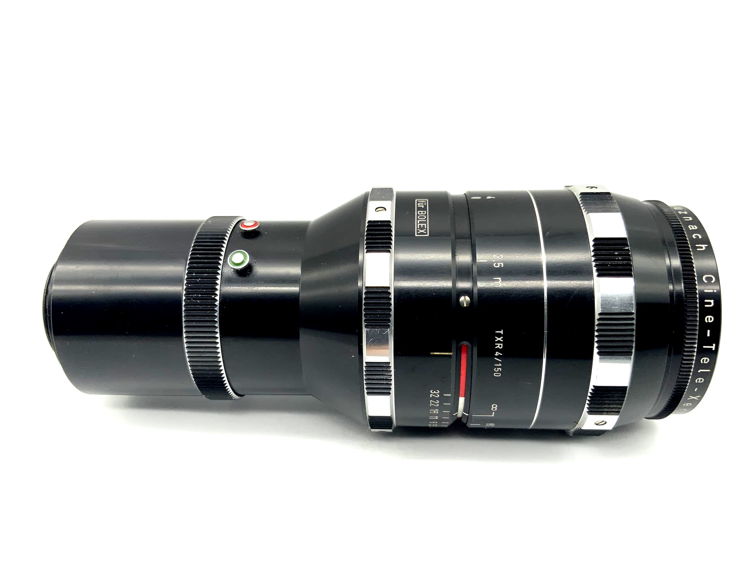 Schneider Kreuznach 150mm 1:4 lens Cine-Tele-Xenar (Bolex D-Mount) !Fog!