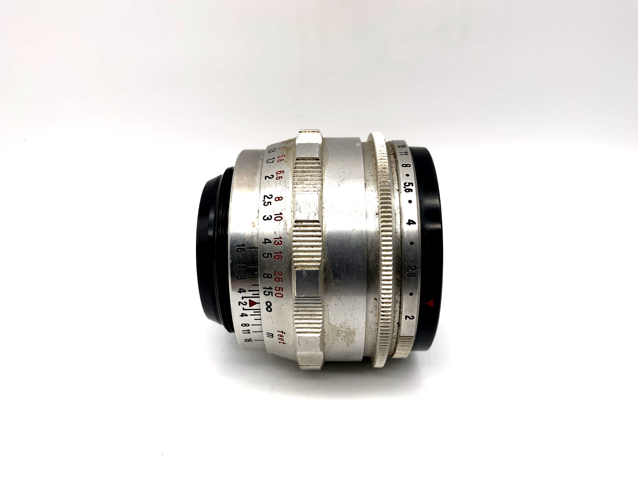 Carl Zeiss 58mm 1:2 lens Biotar 10 Blades Camera Lens (M42) !Nebel!
