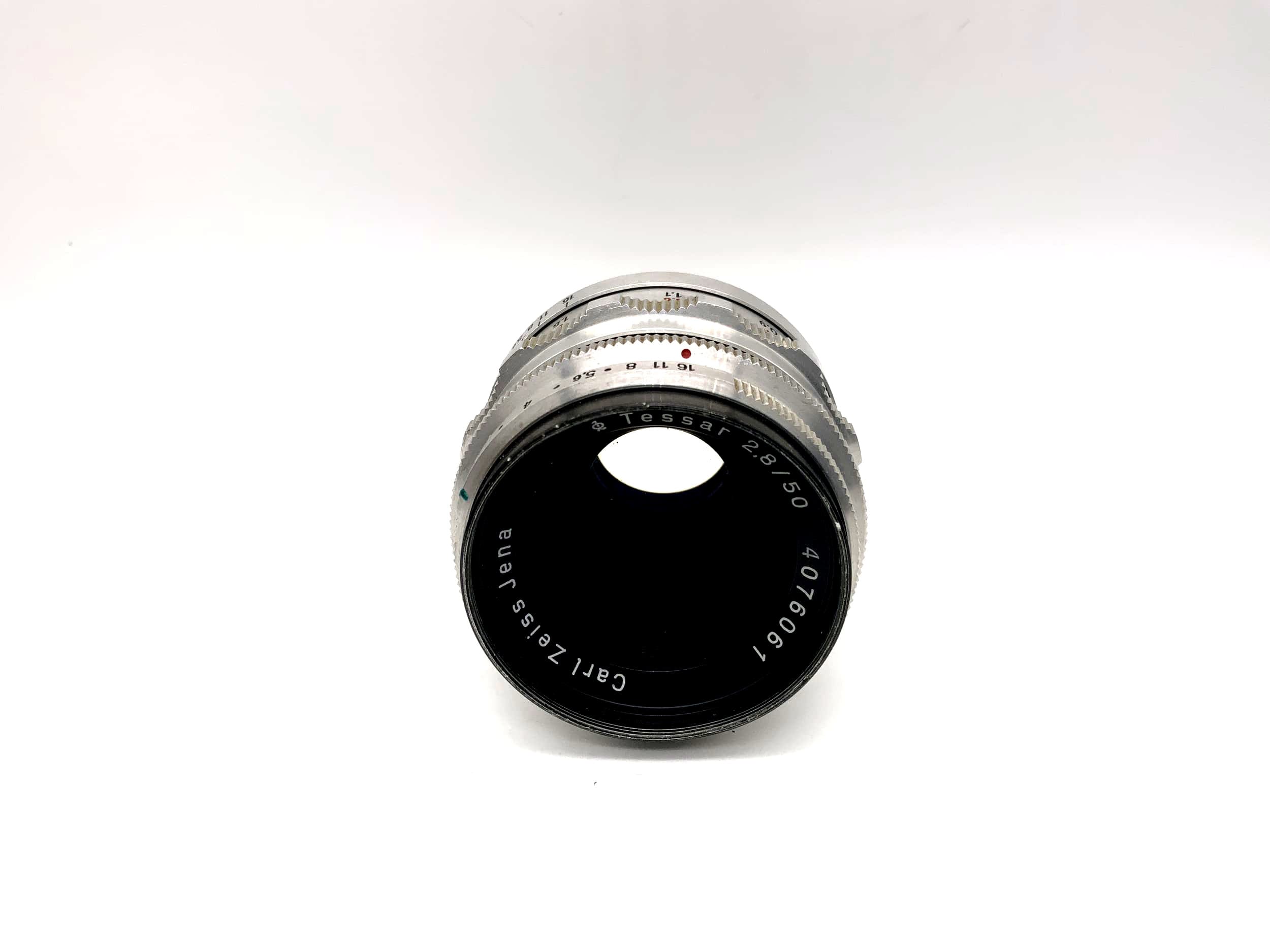 Carl Zeiss 50mm 1:2.8 lens Tessar 12 Blades camera lens (M42) !Nebel!