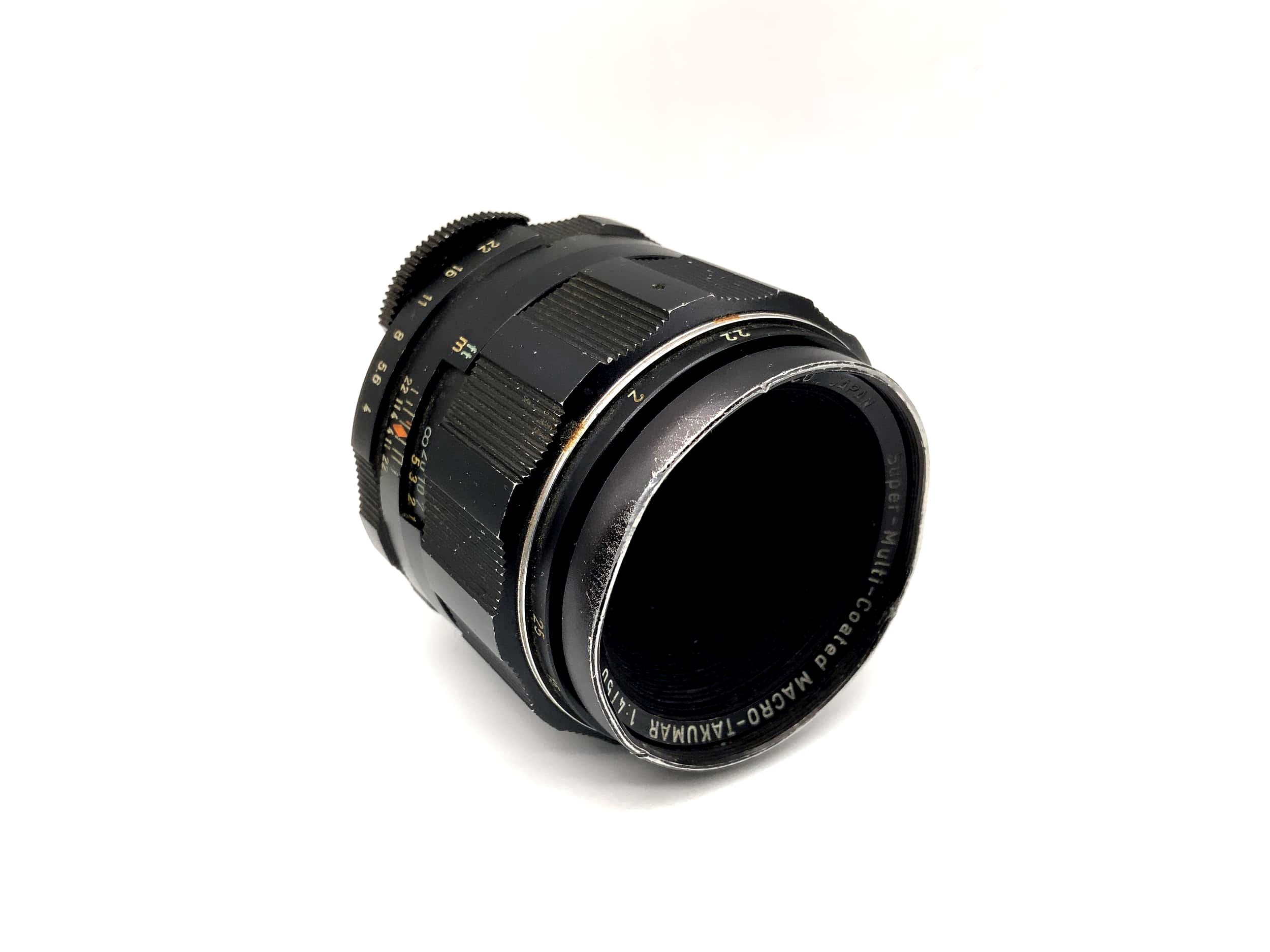 Asahi Pentax 50mm 1:4 Lens Super Multi Coated Macro Takumar Lens (M42)