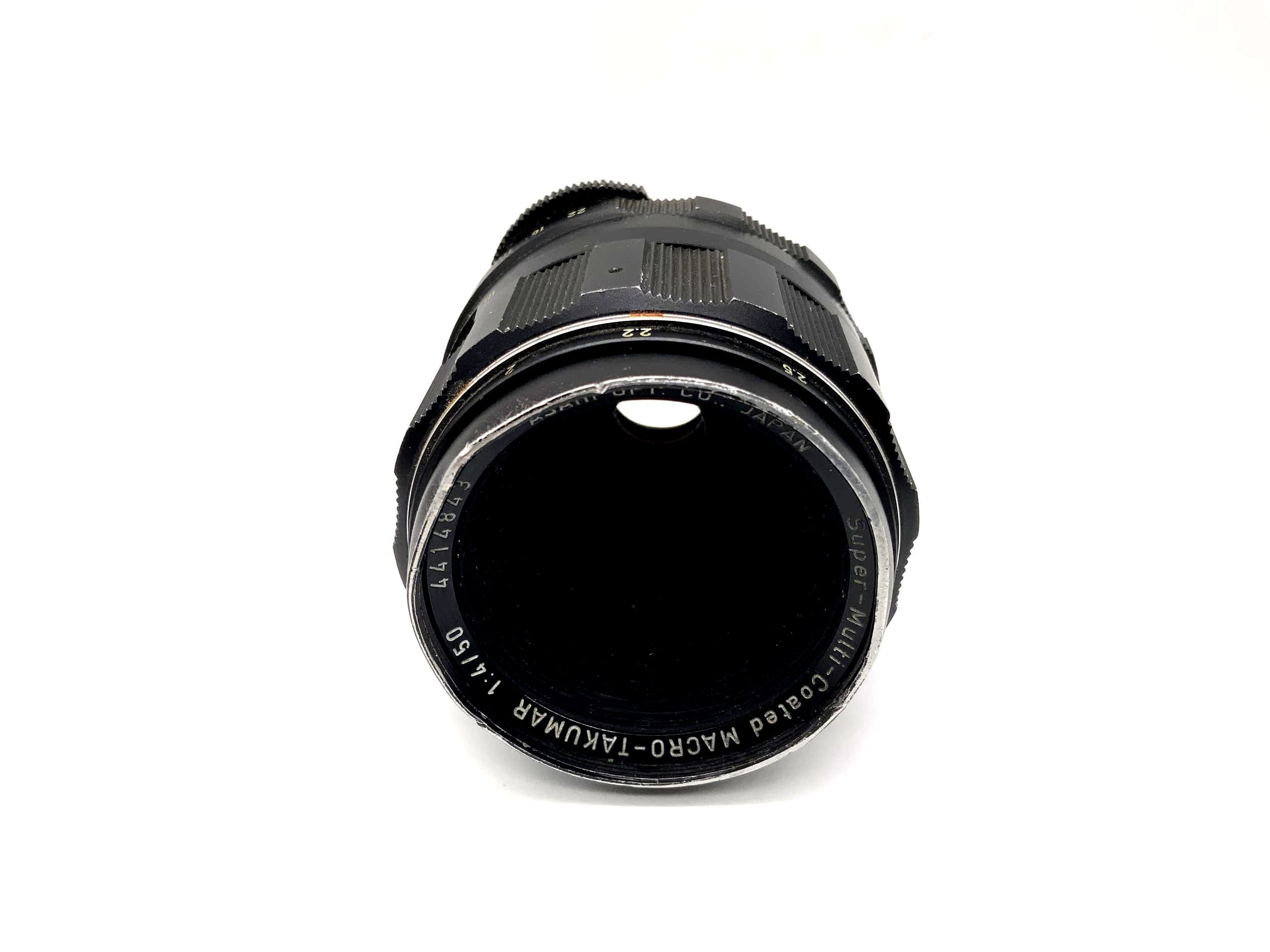 Asahi Pentax 50mm 1:4 Lens Super Multi Coated Macro Takumar Lens (M42)
