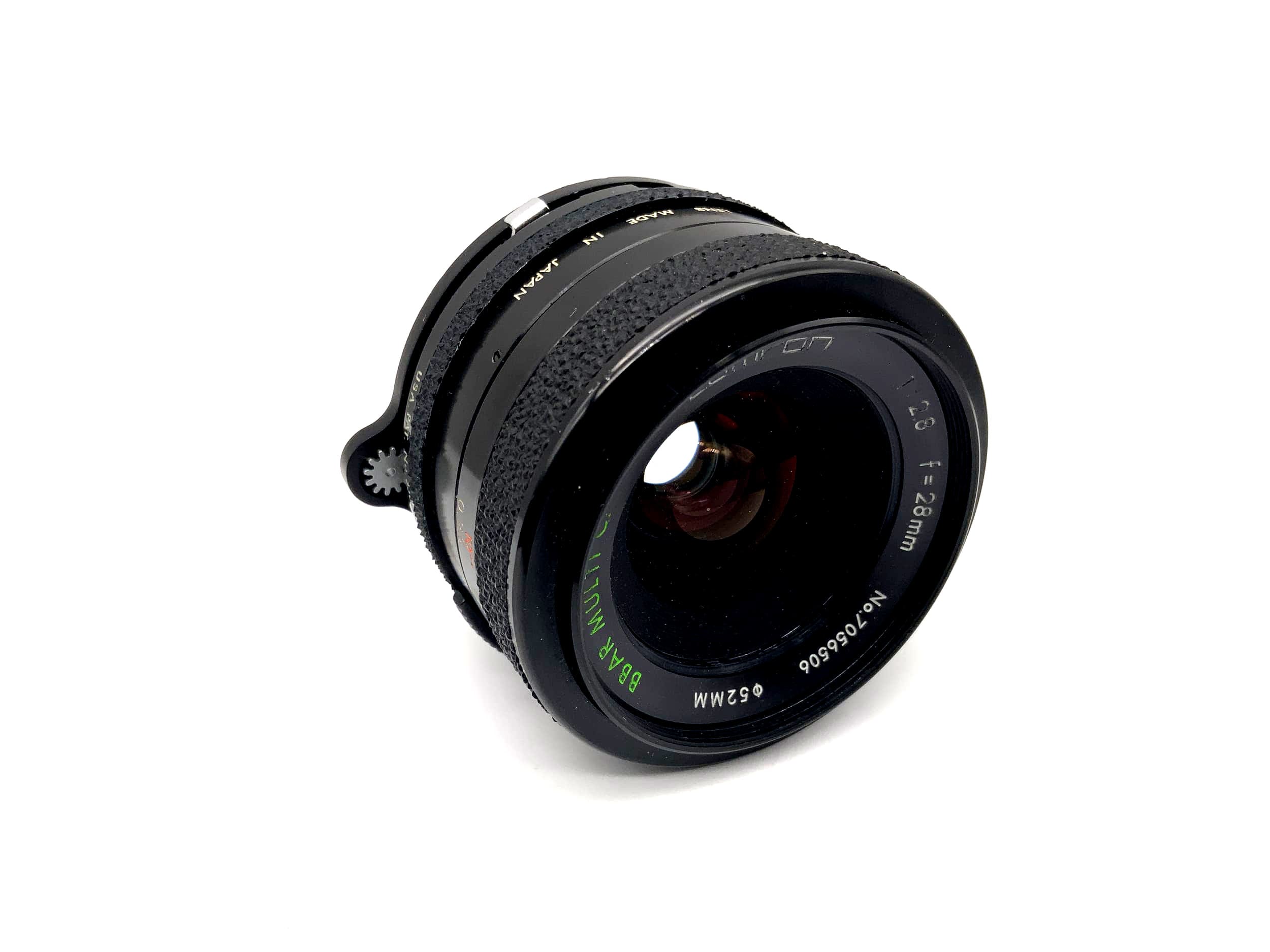 Tamron 28mm 1:2.8 Lens Adaptall BBAR Multi Coated Camera Lens (M42)